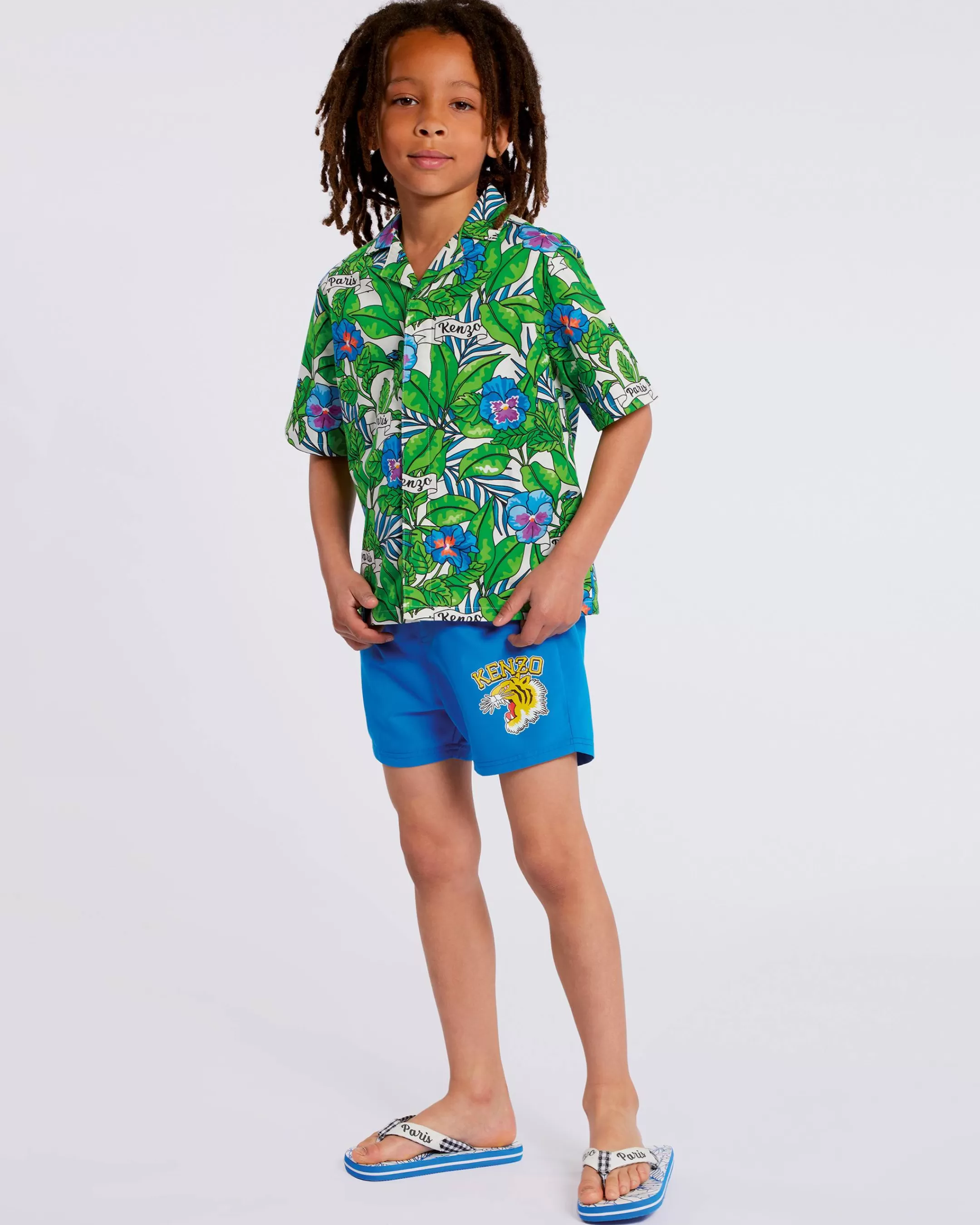 Online Bañador tipo shorts con tigre Niños Niños (3-12 años)