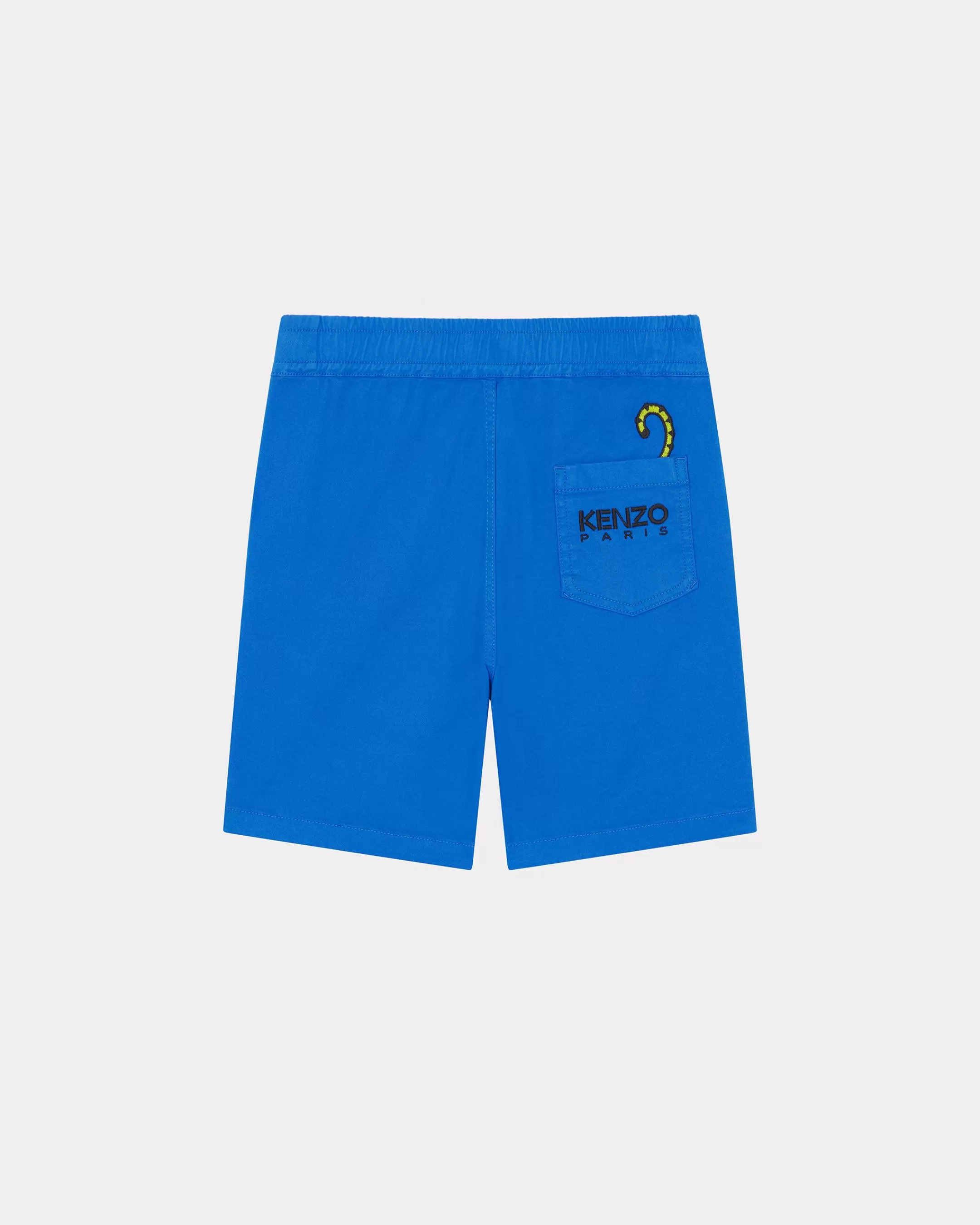 Best Sale Bermudas de algodón bordadas Niños Niños (3-12 años)