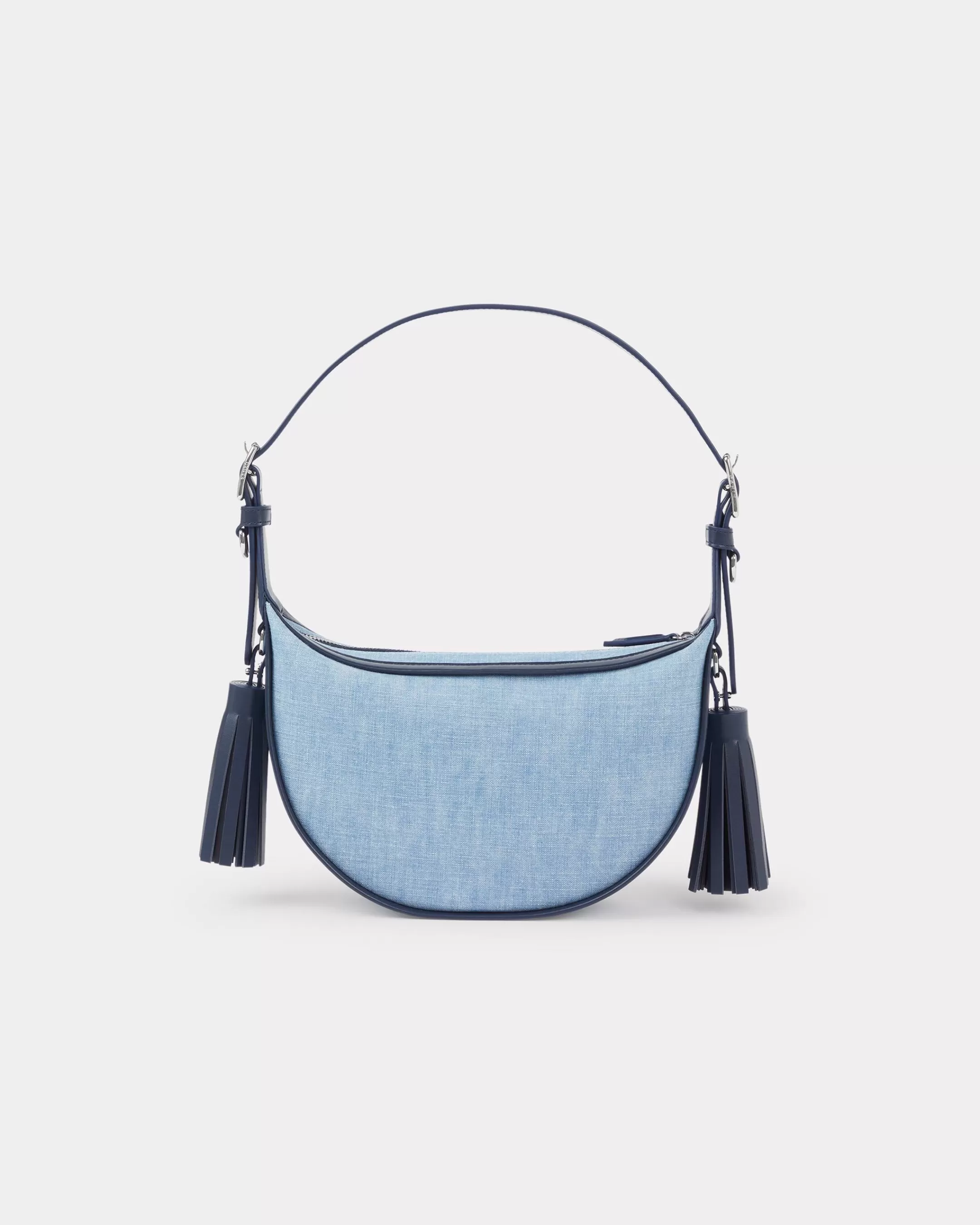 Sale Bolso hobo pequeño ' 18' de piel y denim Mujer Bolsos Mujer | Campaign Looks