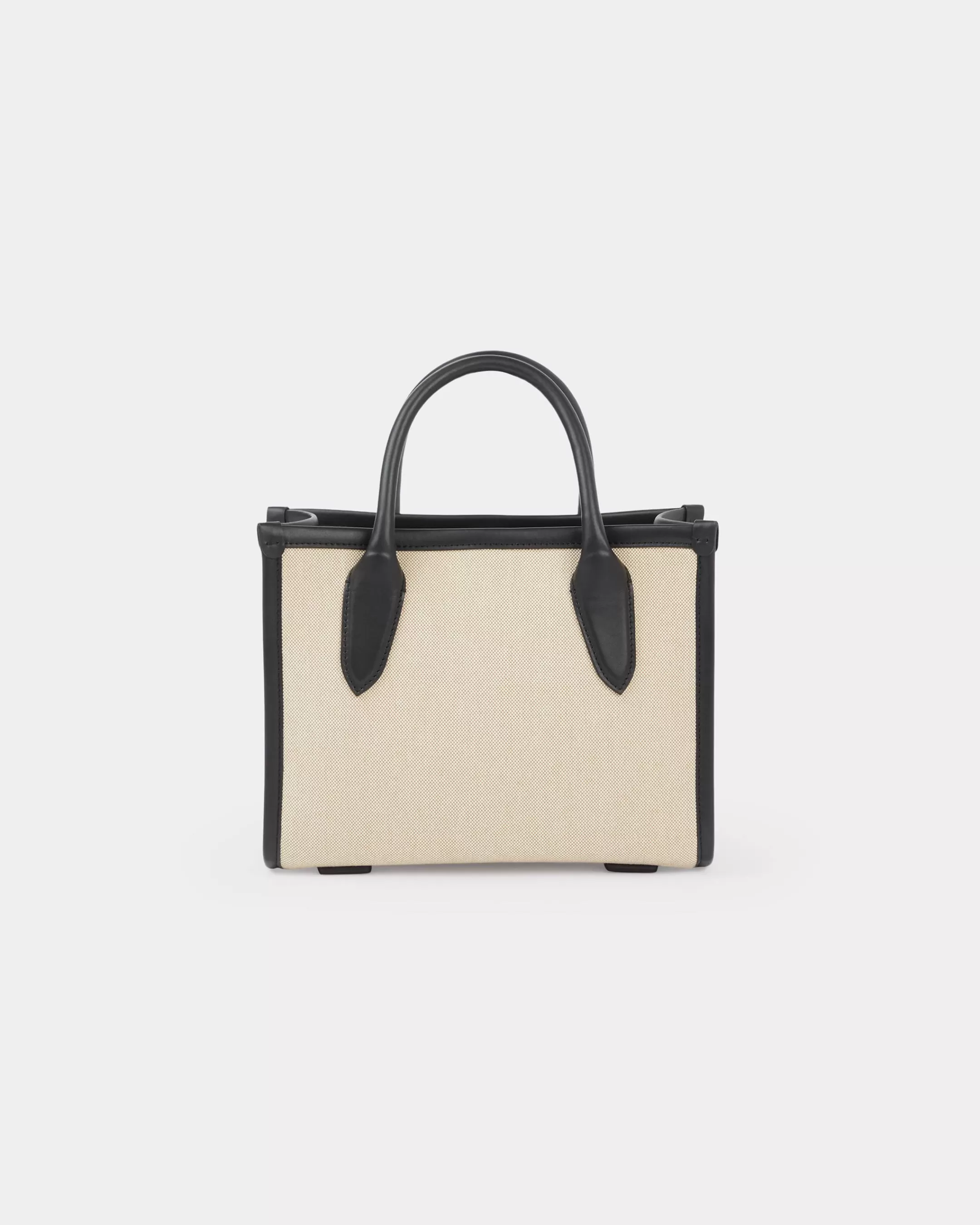 Discount Bolso tote pequeño ' 18' de lona y piel Mujer Bolsos Mujer | Novedades