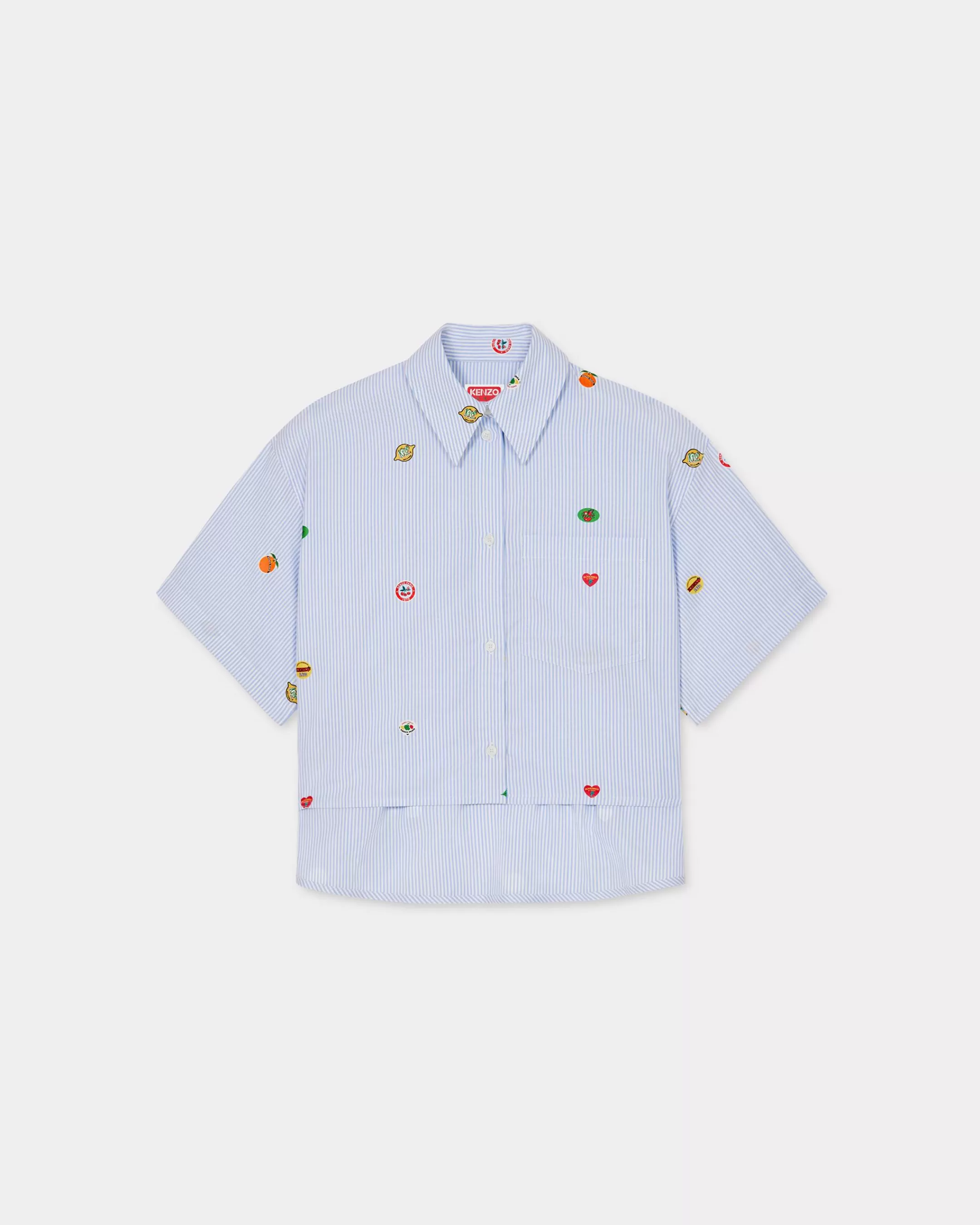 Hot Camisa cropped ' Fruit Stickers' Mujer Camisas y Tops | Novedades