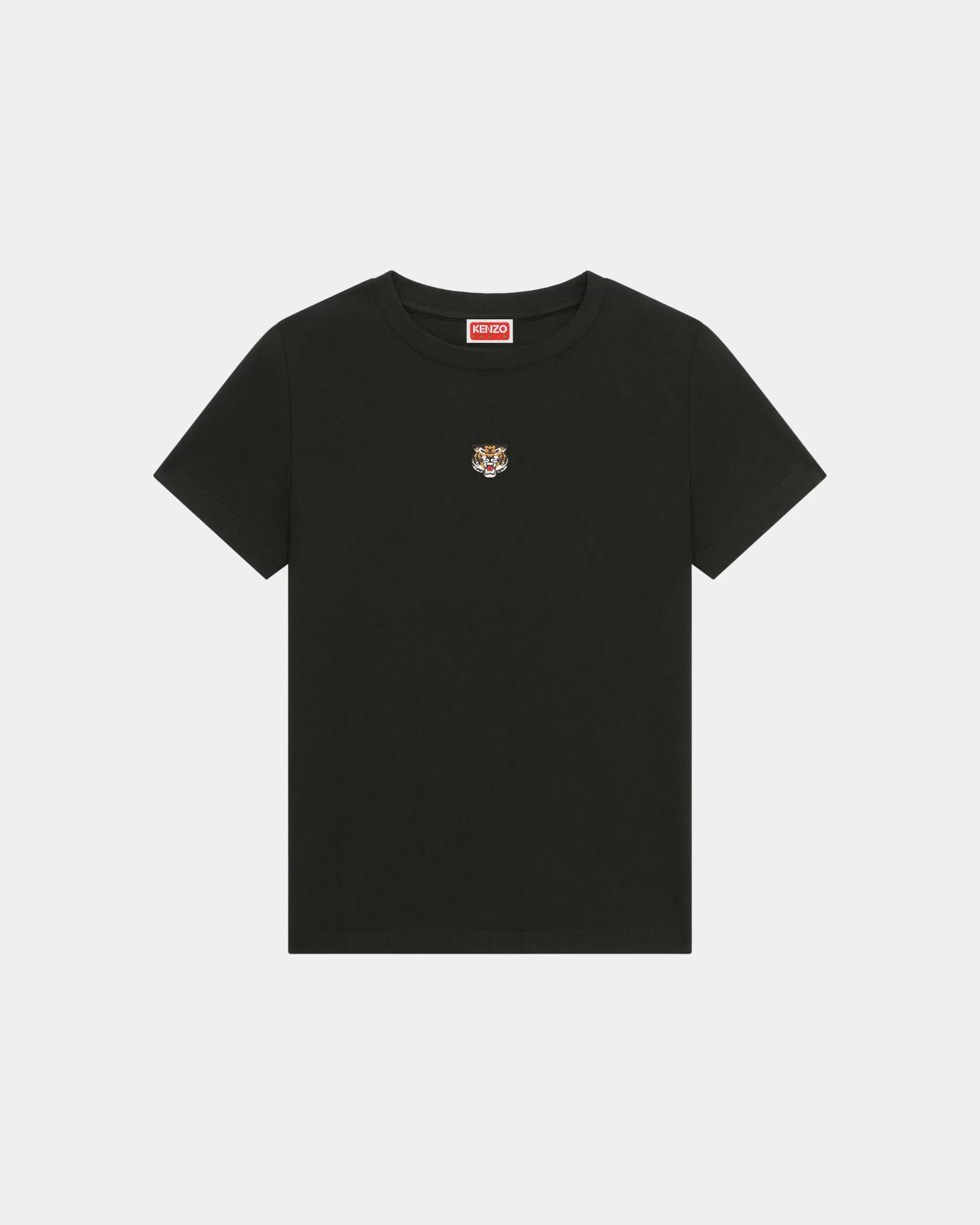 Flash Sale Camiseta clásica bordada 'Lucky Tiger Crest' Mujer Camisetas y Polos | Novedades