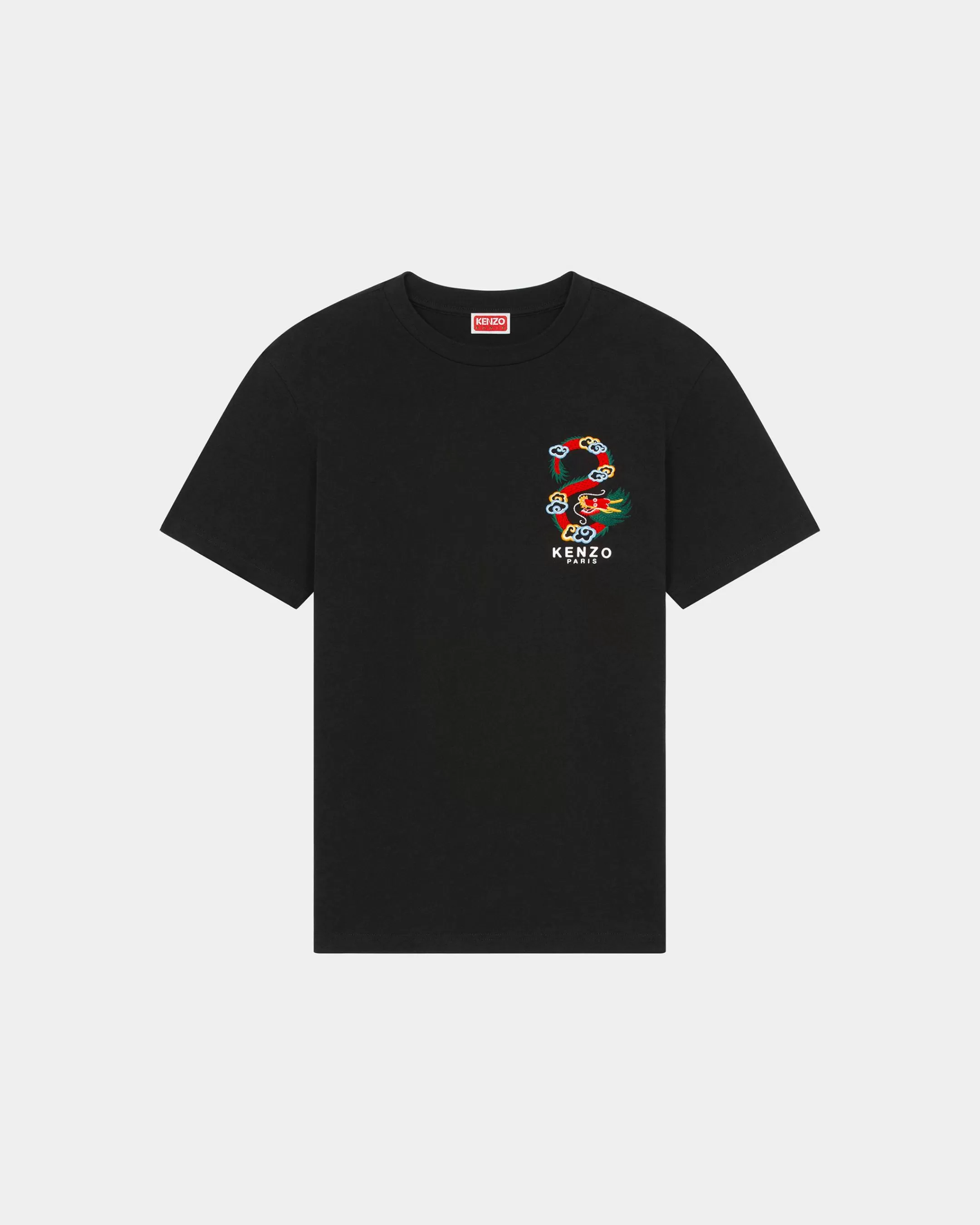 Store Camiseta de corte slim bordada 'Year of the Dragon' Mujer/Hombre Camisetas y Polos | Regalos