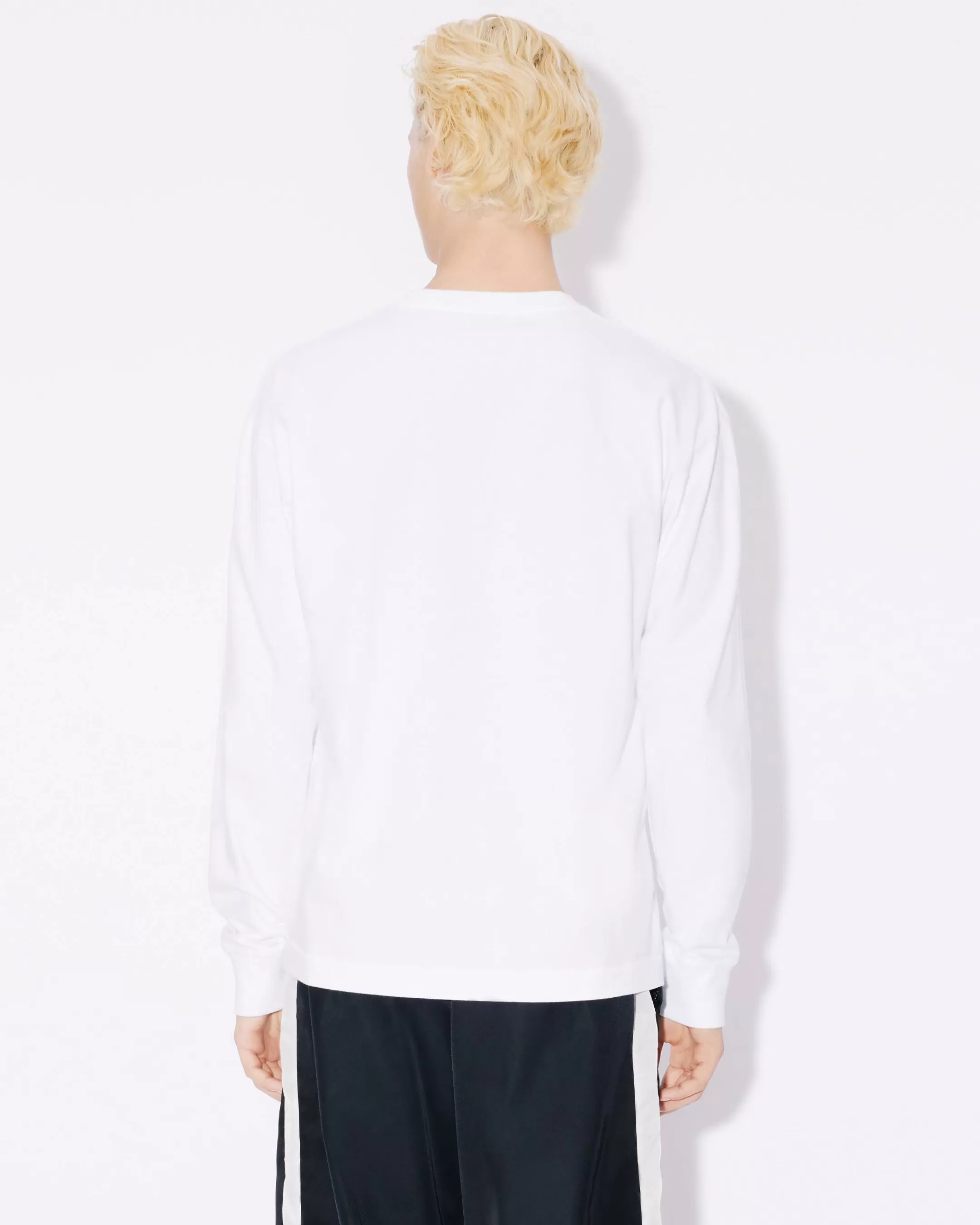 Discount Camiseta de manga larga con escudo 'Boke Flower' bordado Hombre Camisetas y Polos | Boke Flower