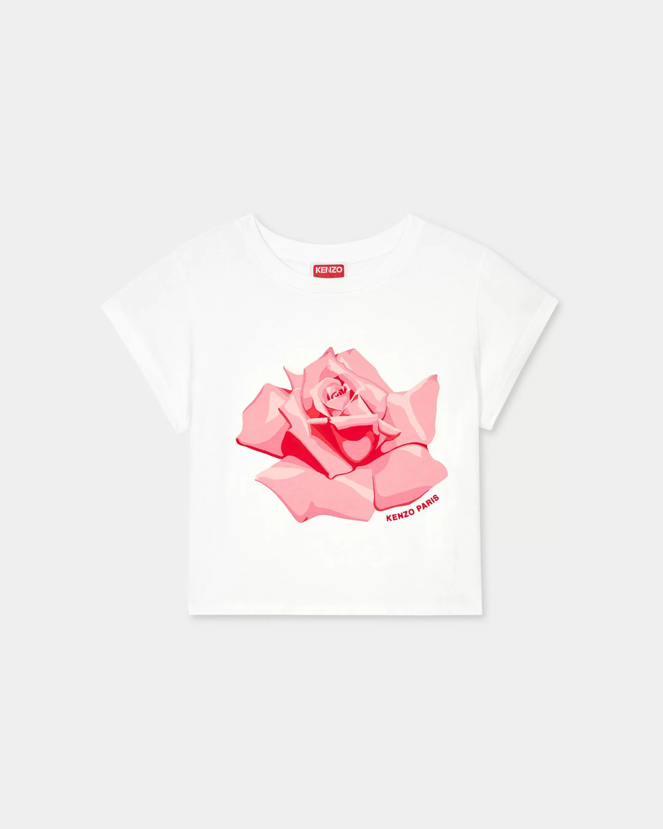 Online Camiseta micro fit ' Rose' Mujer Camisetas y Polos | Novedades