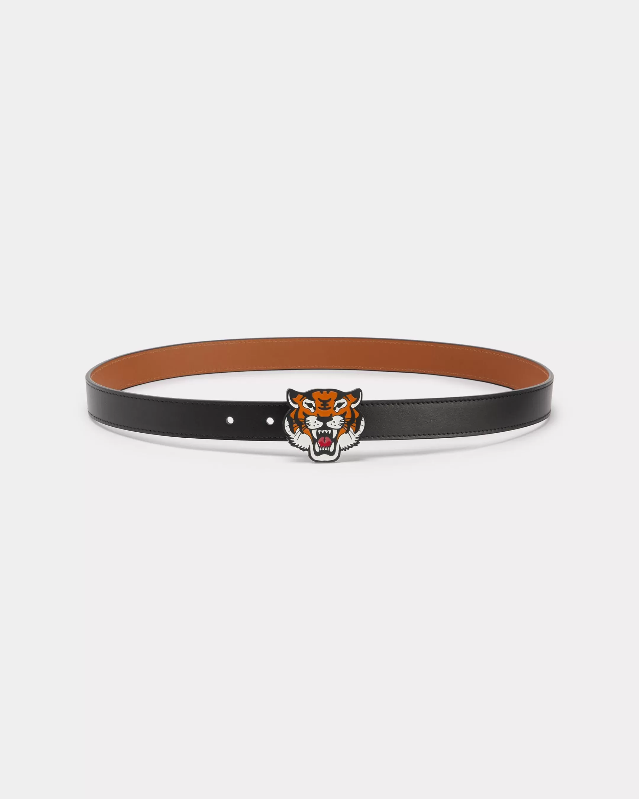 Clearance Cinturón reversible ' Buckle' de piel Mujer Lucky Tiger | Cinturones