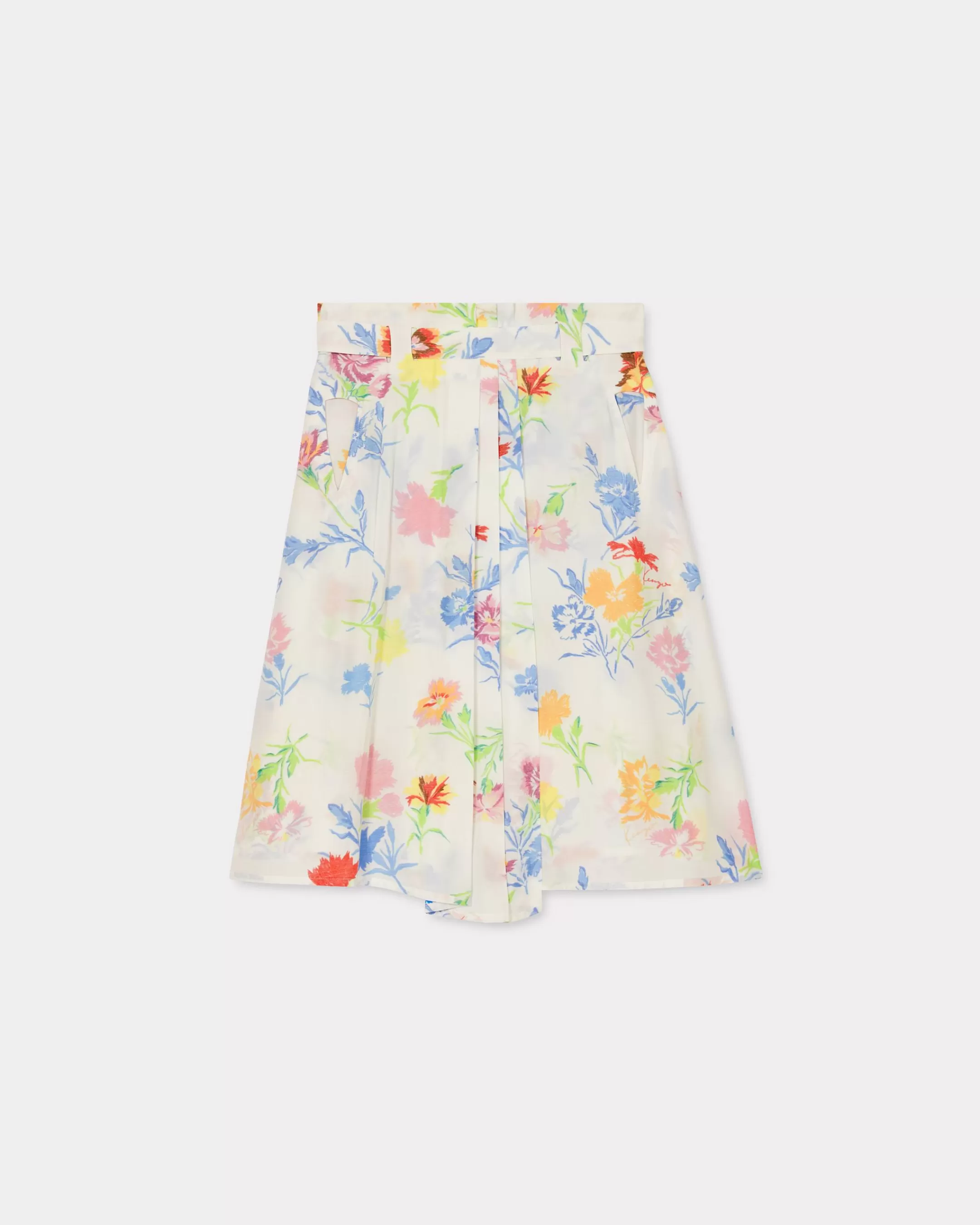 Store Falda plisada ' Drawn Flowers' Mujer Vestidos y Faldas | Novedades