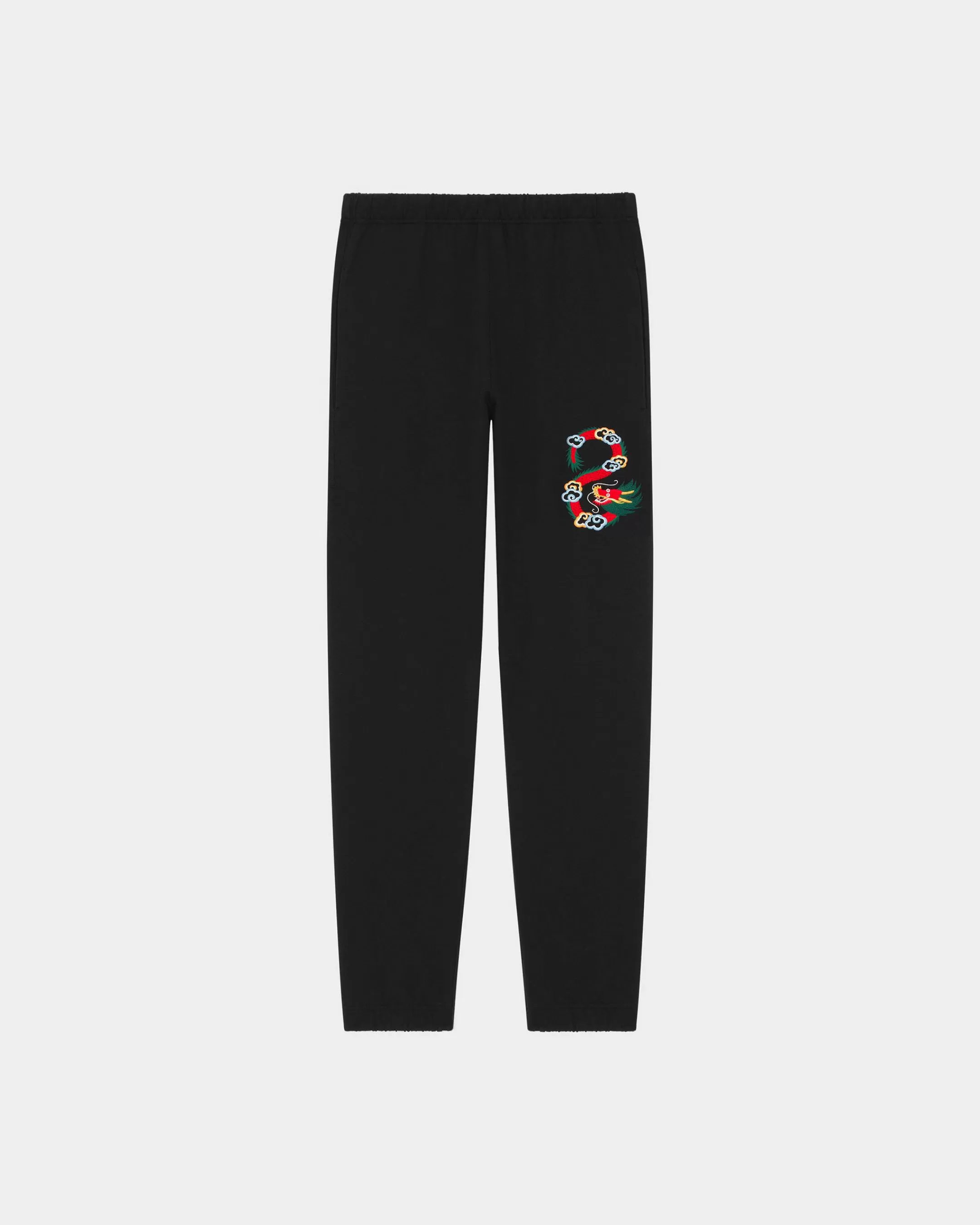 Online Pantalón clásico de chándal con bordado 'Year of the Dragon' Hombre Pantalones