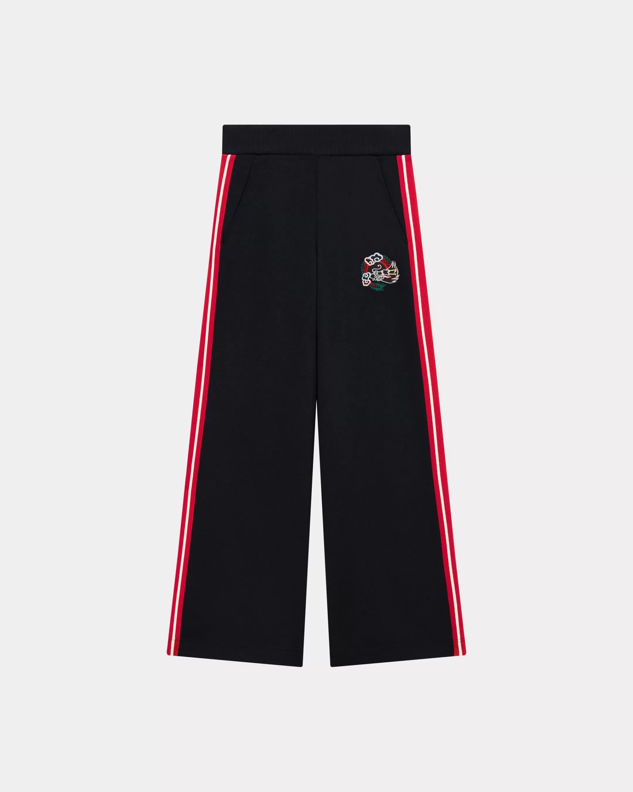 Flash Sale Pantalón de chándal con bordado 'Year of the Dragon' Mujer Pantalones y Shorts