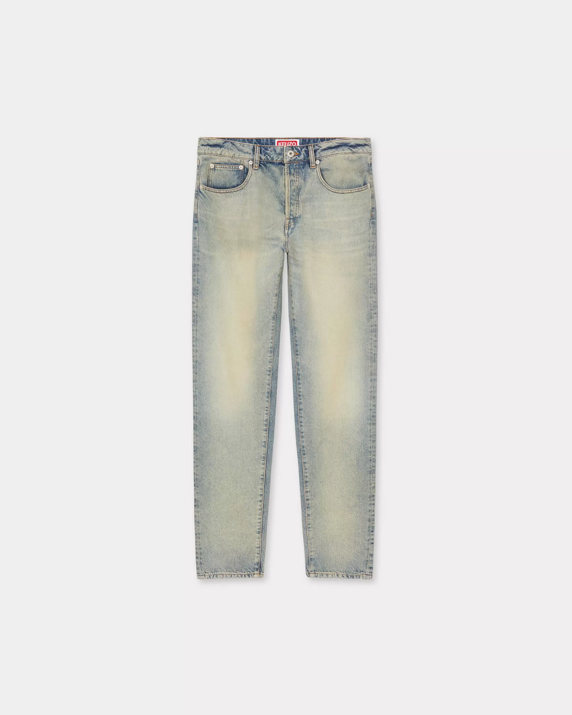 Cheap Pantalón vaquero ajustado Bara ' Drawn Varsity’ Hombre Denim | Pantalones