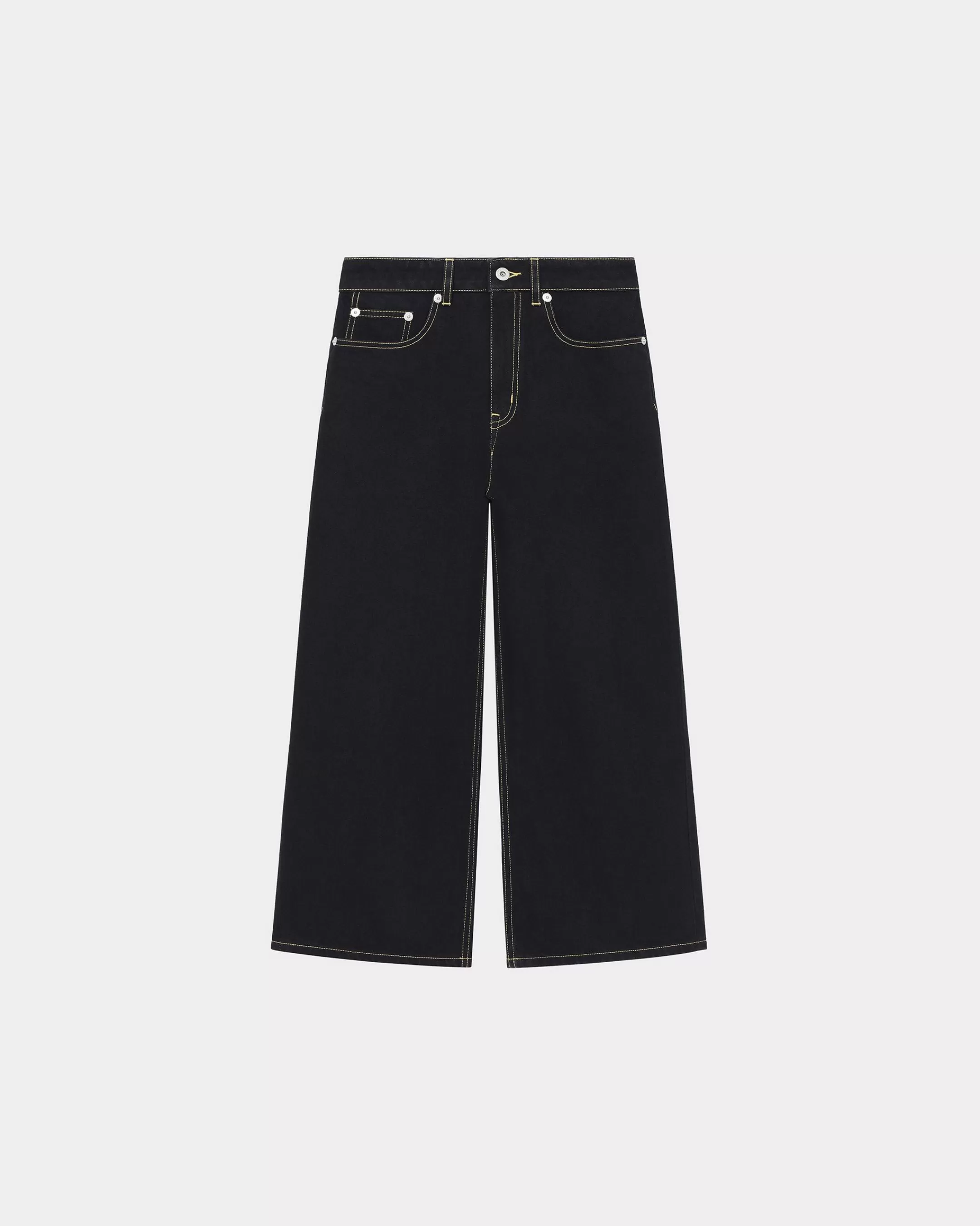 Sale Pantalón vaquero cropped SUMIRE Mujer Denim | Pantalones y Shorts