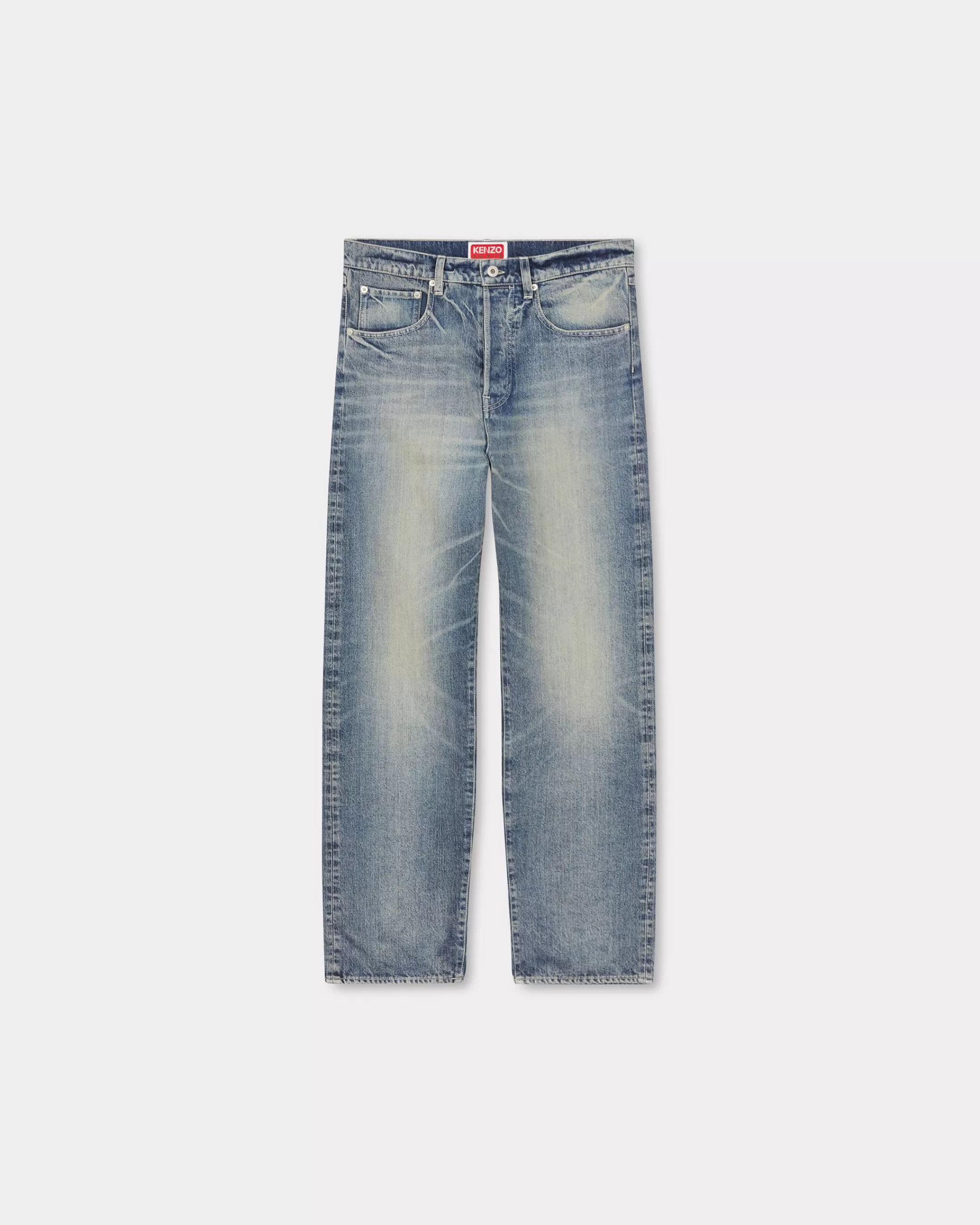 Hot Pantalón vaquero recto Asagao ' Creations' Hombre Denim | Pantalones