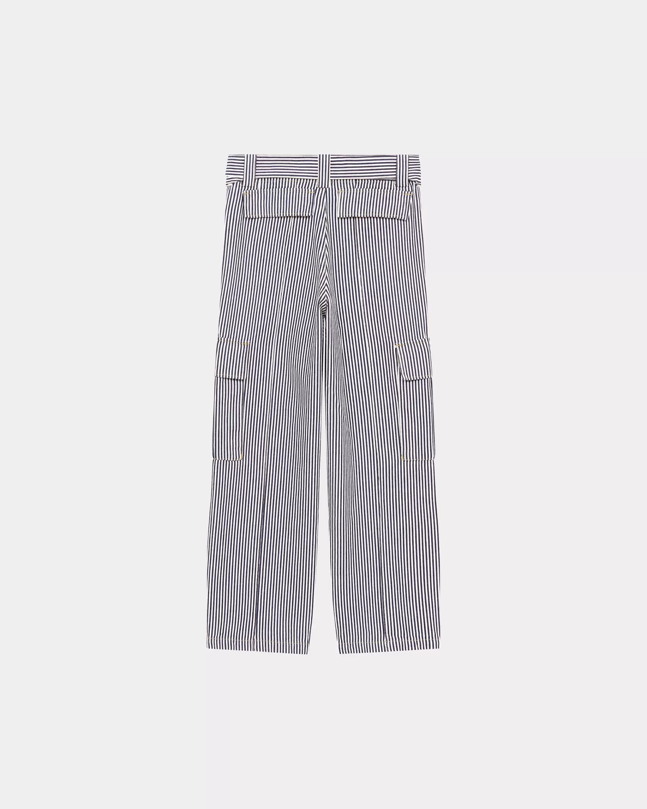 Sale Pantalón vaquero unisex recto de rayas Mujer/Hombre Denim | Pantalones y Shorts