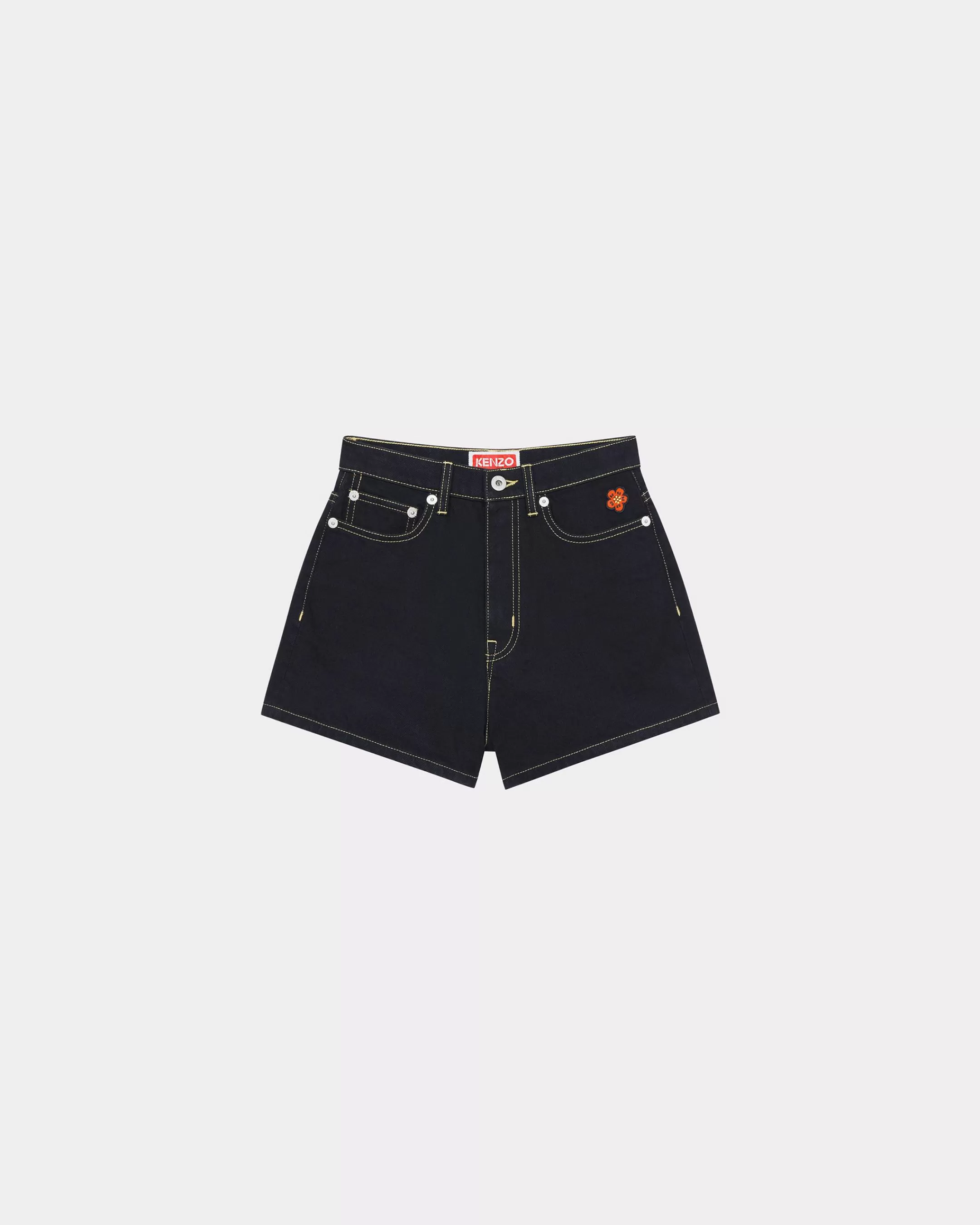 Shop Shorts vaqueros bordados Mujer Denim | Pantalones y Shorts