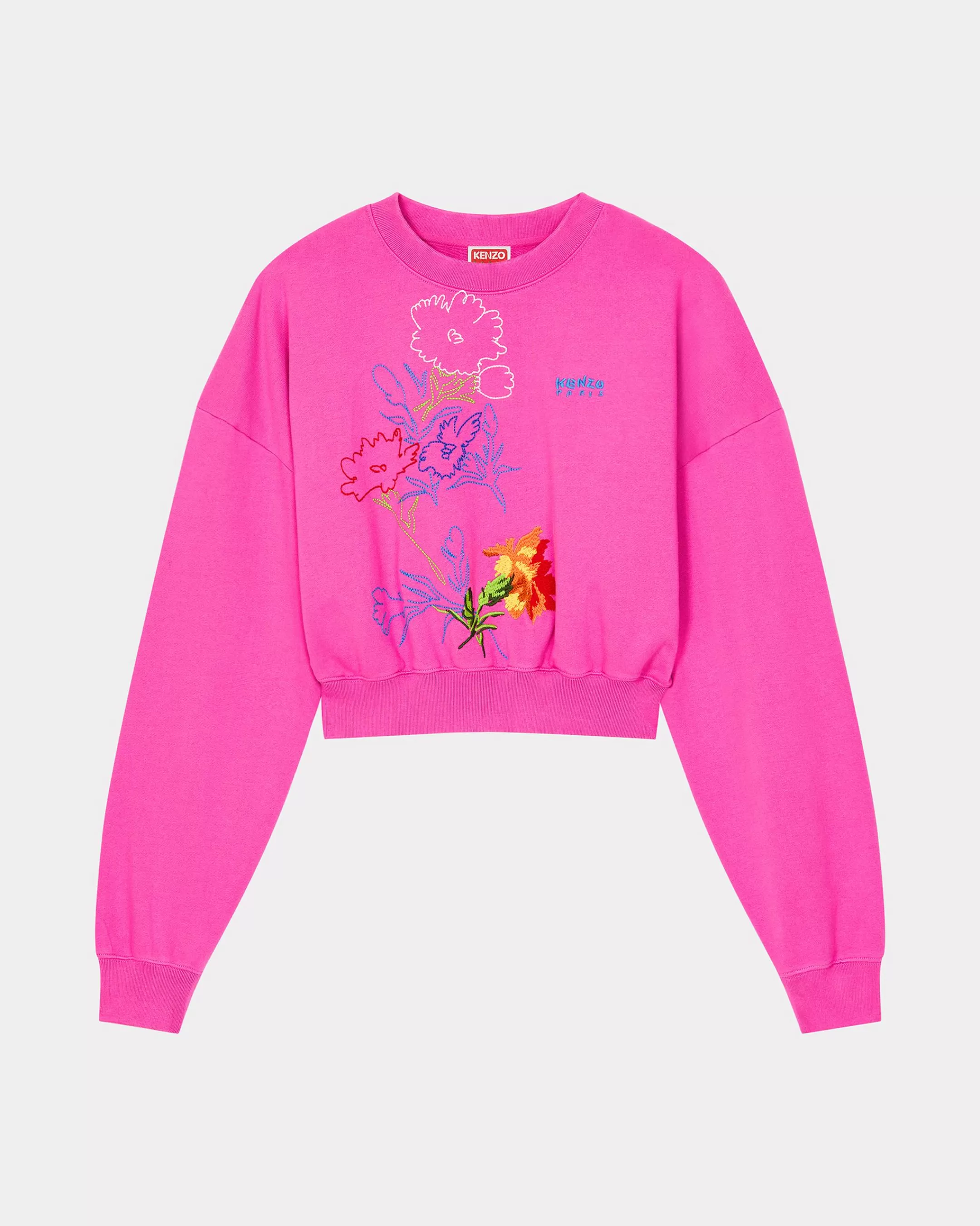 Fashion Sudadera bordada ' Drawn Flowers' Mujer Sudaderas y Hoodies | Novedades