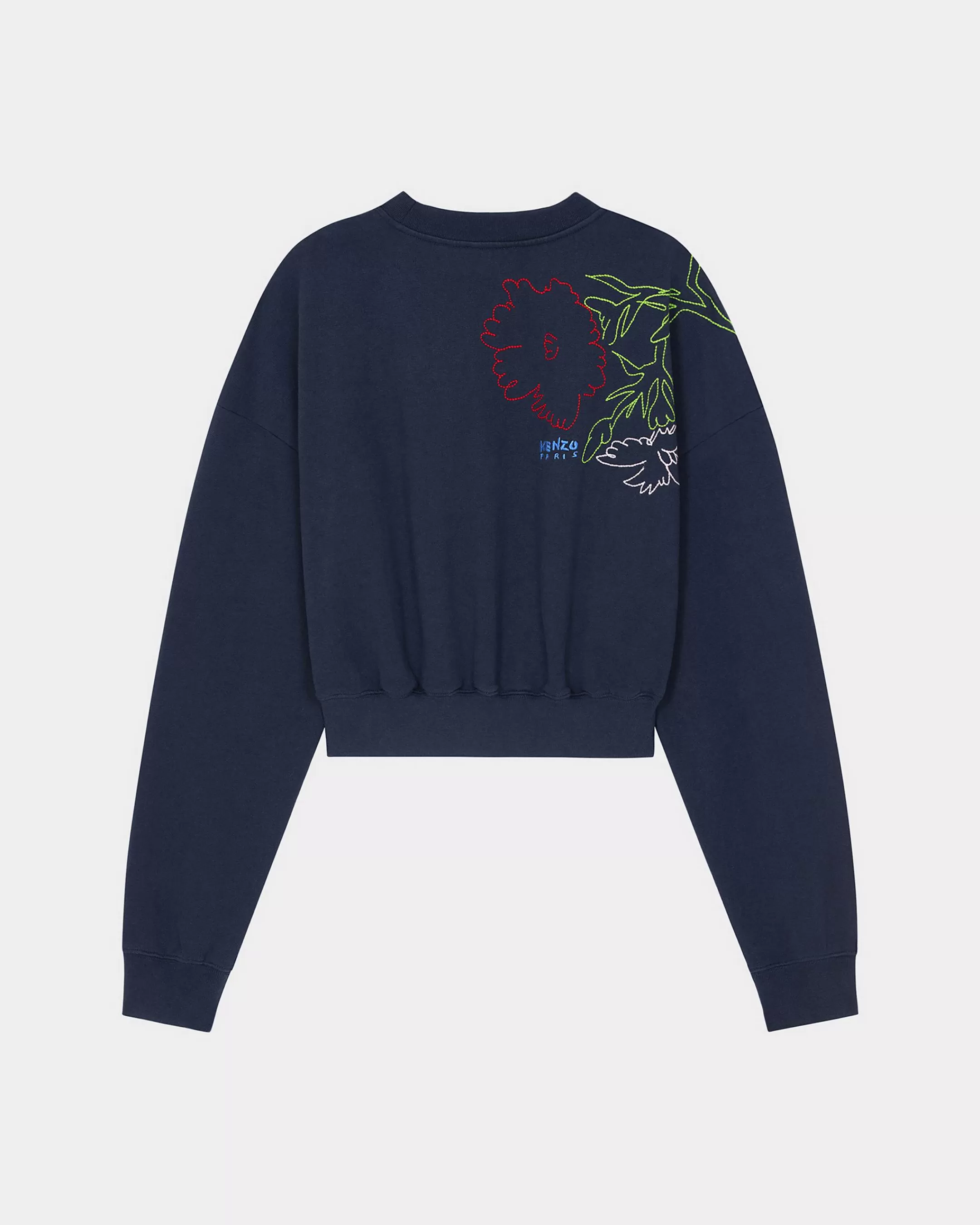 Cheap Sudadera bordada ' Drawn Flowers' Mujer Sudaderas y Hoodies | Novedades