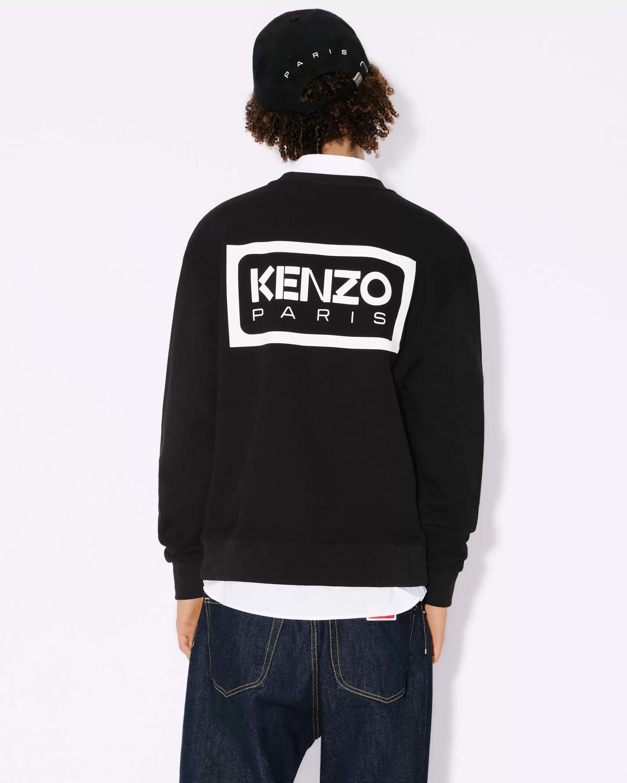 Best Sudadera clásica bordada 'Bicolor Paris' Hombre Sudaderas y Hoodies