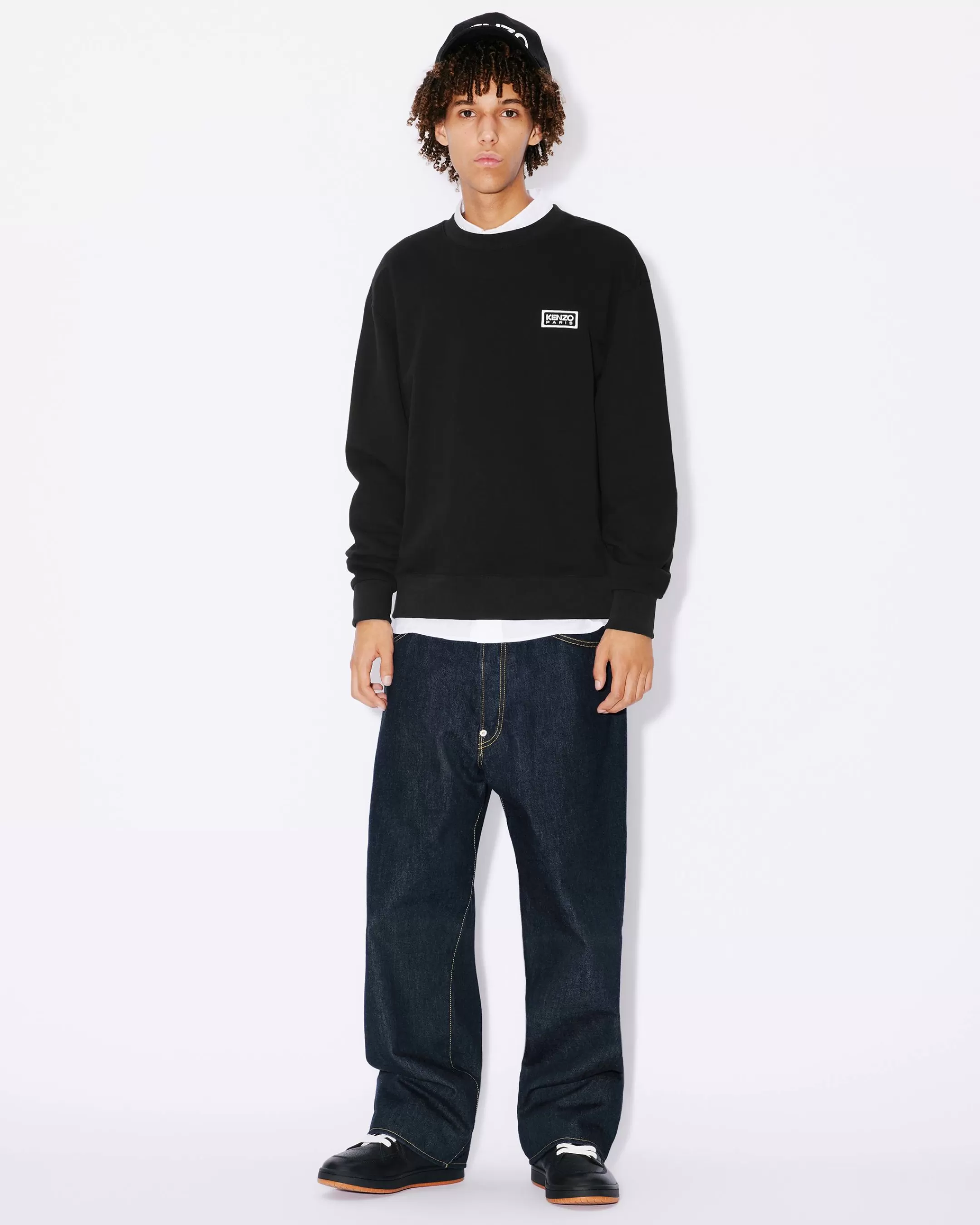 Best Sudadera clásica bordada 'Bicolor Paris' Hombre Sudaderas y Hoodies