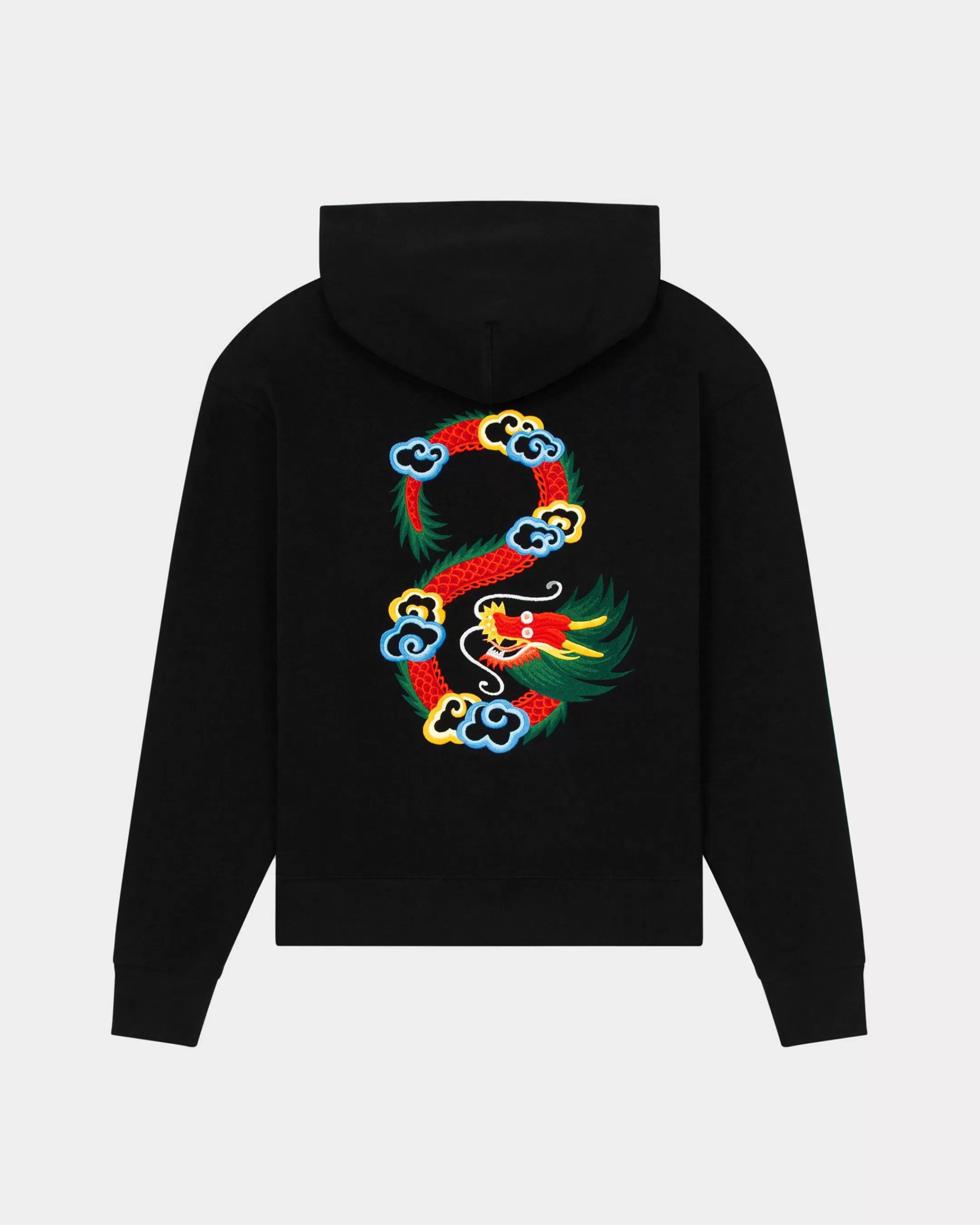 Best Sale Sudadera clásica bordada ''Year of the Dragon' con capucha Hombre Sudaderas y Hoodies