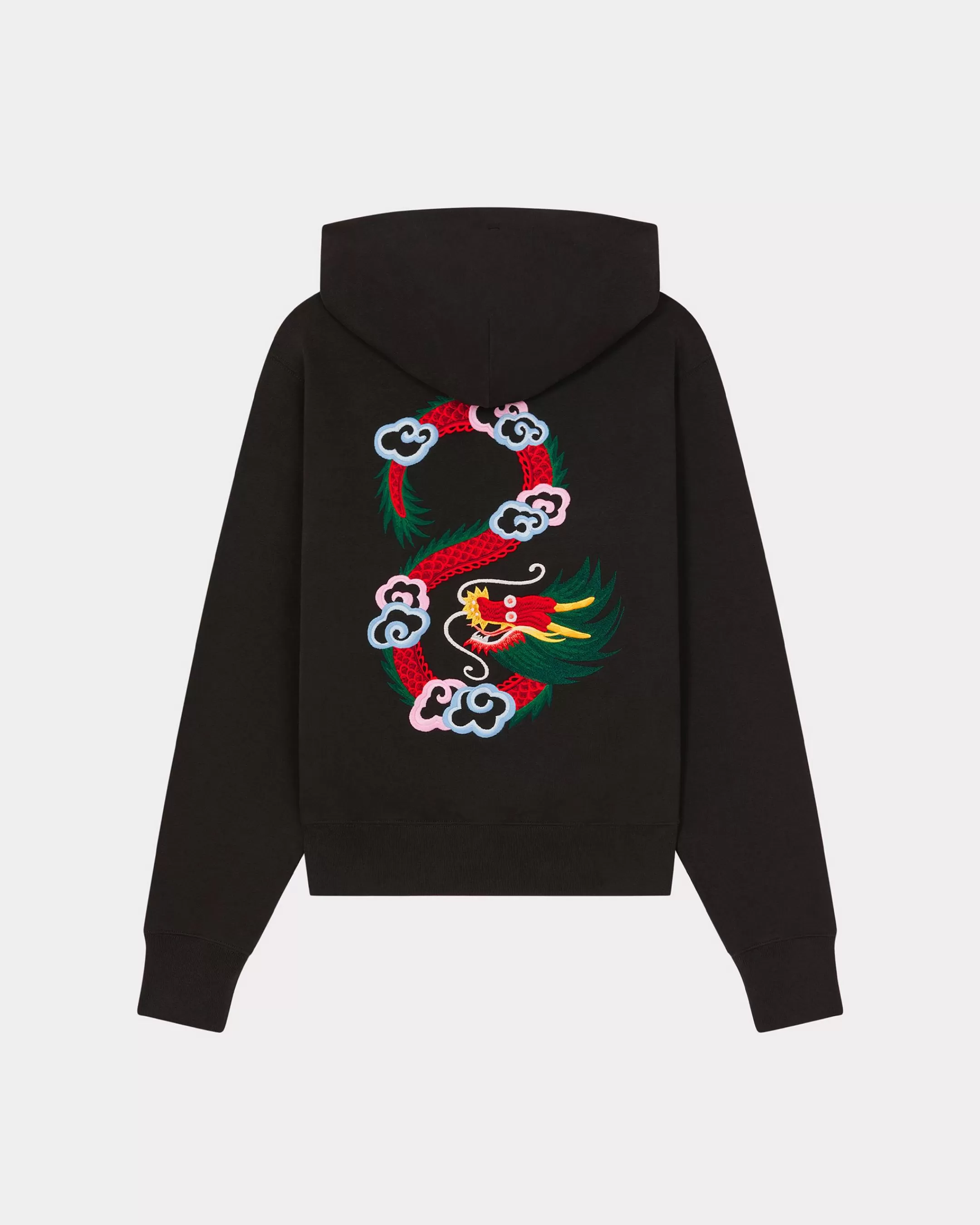 Sale Sudadera clásica con capucha bordada 'Year of the Dragon' Mujer Sudaderas y Hoodies | Regalos