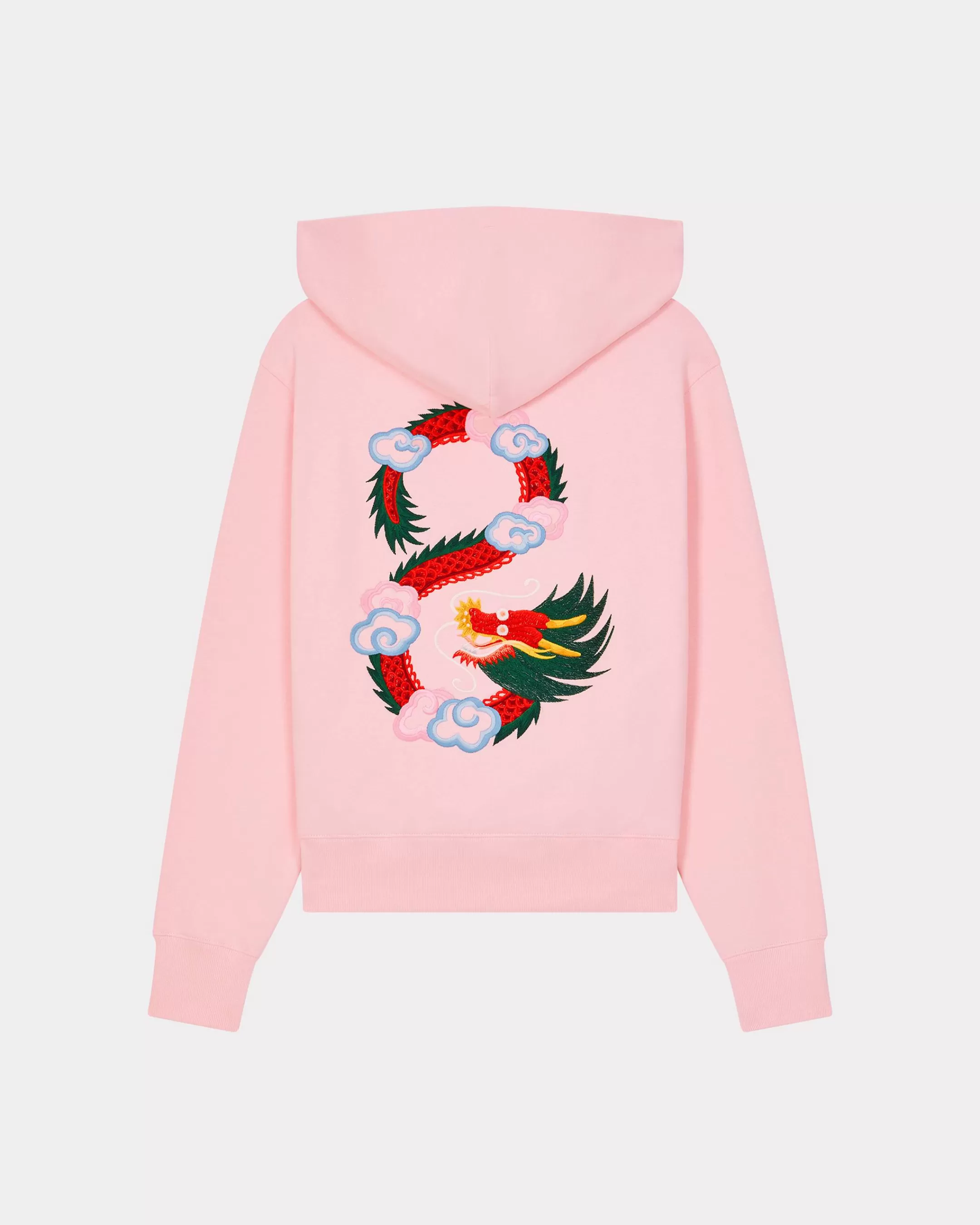 Flash Sale Sudadera clásica con capucha bordada 'Year of the Dragon' Mujer Sudaderas y Hoodies