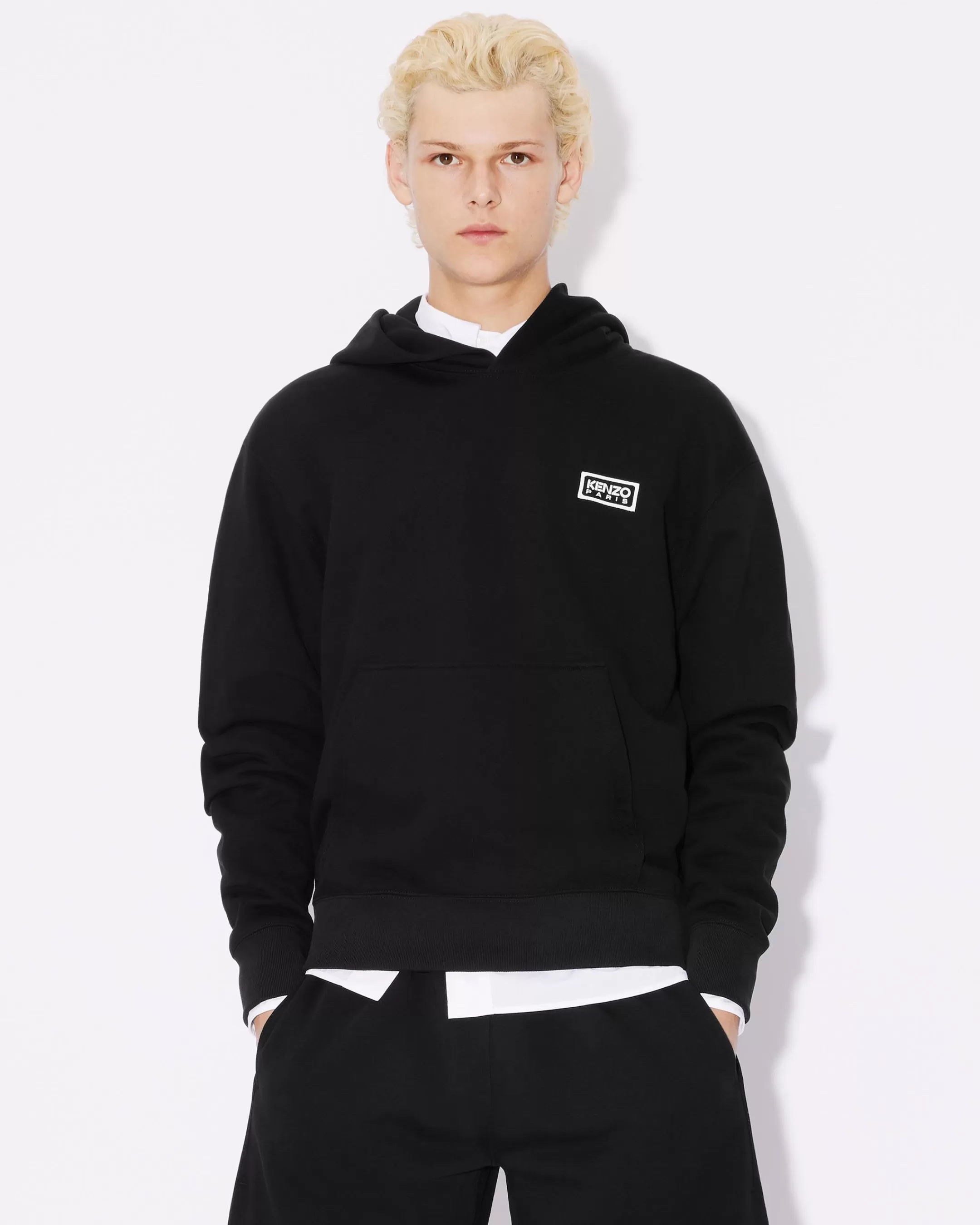 Flash Sale Sudadera con capucha bordada 'Bicolor Paris' Hombre Sudaderas y Hoodies