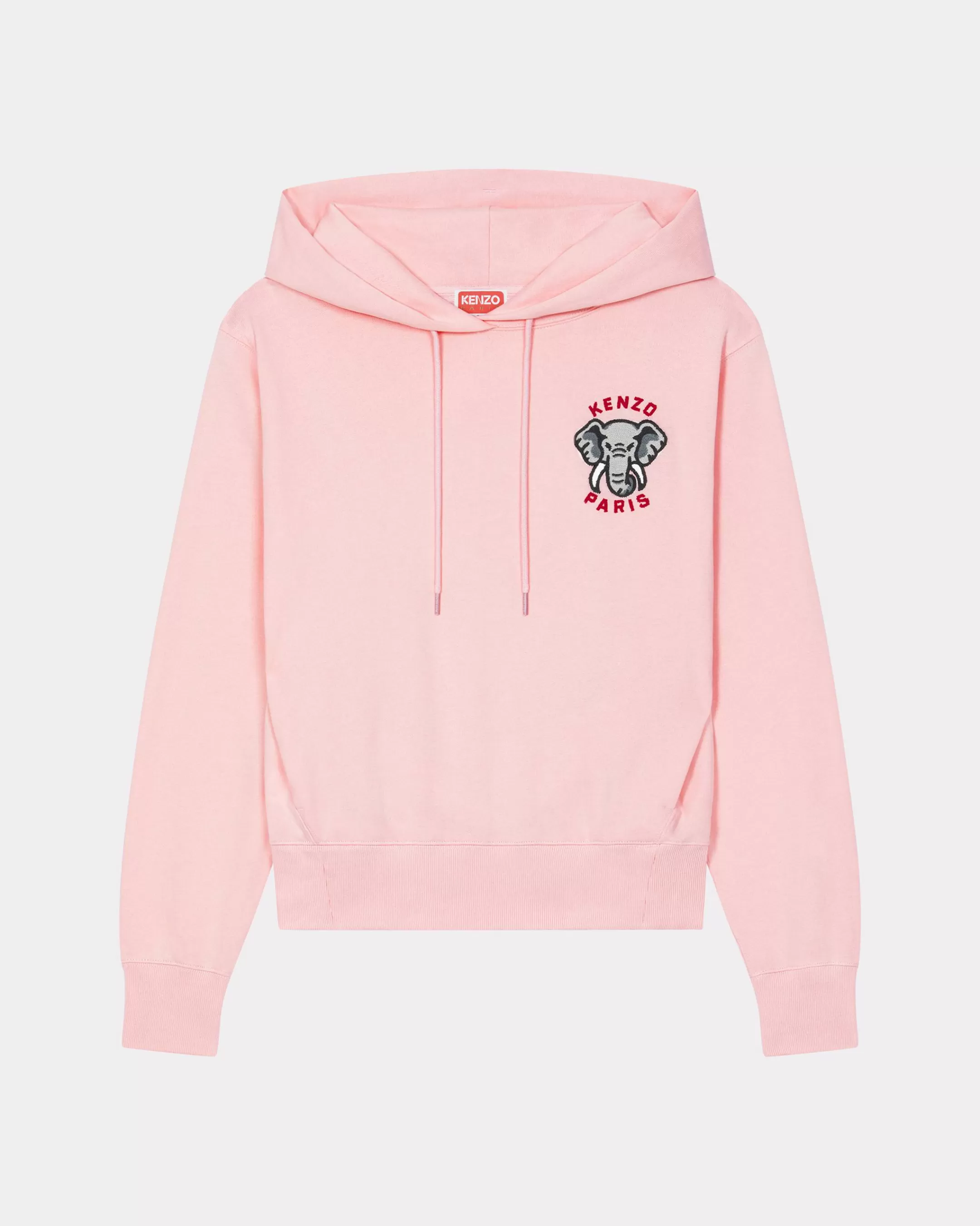 Hot Sudadera con capucha y bordado ' Elephant Crest' Mujer Sudaderas y Hoodies