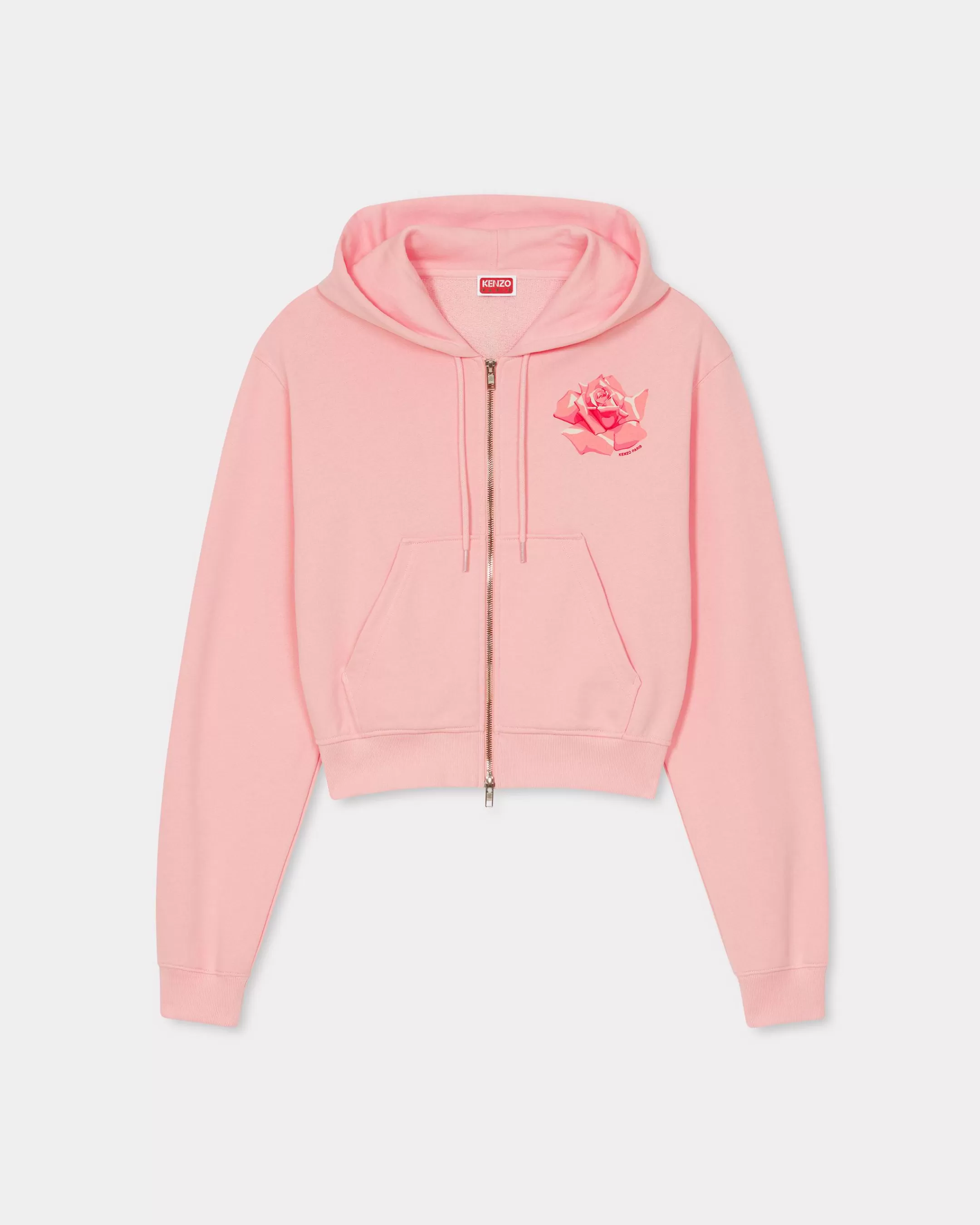 Sale Sudadera con capucha y cremallera ' Rose' Mujer Sudaderas y Hoodies | Novedades