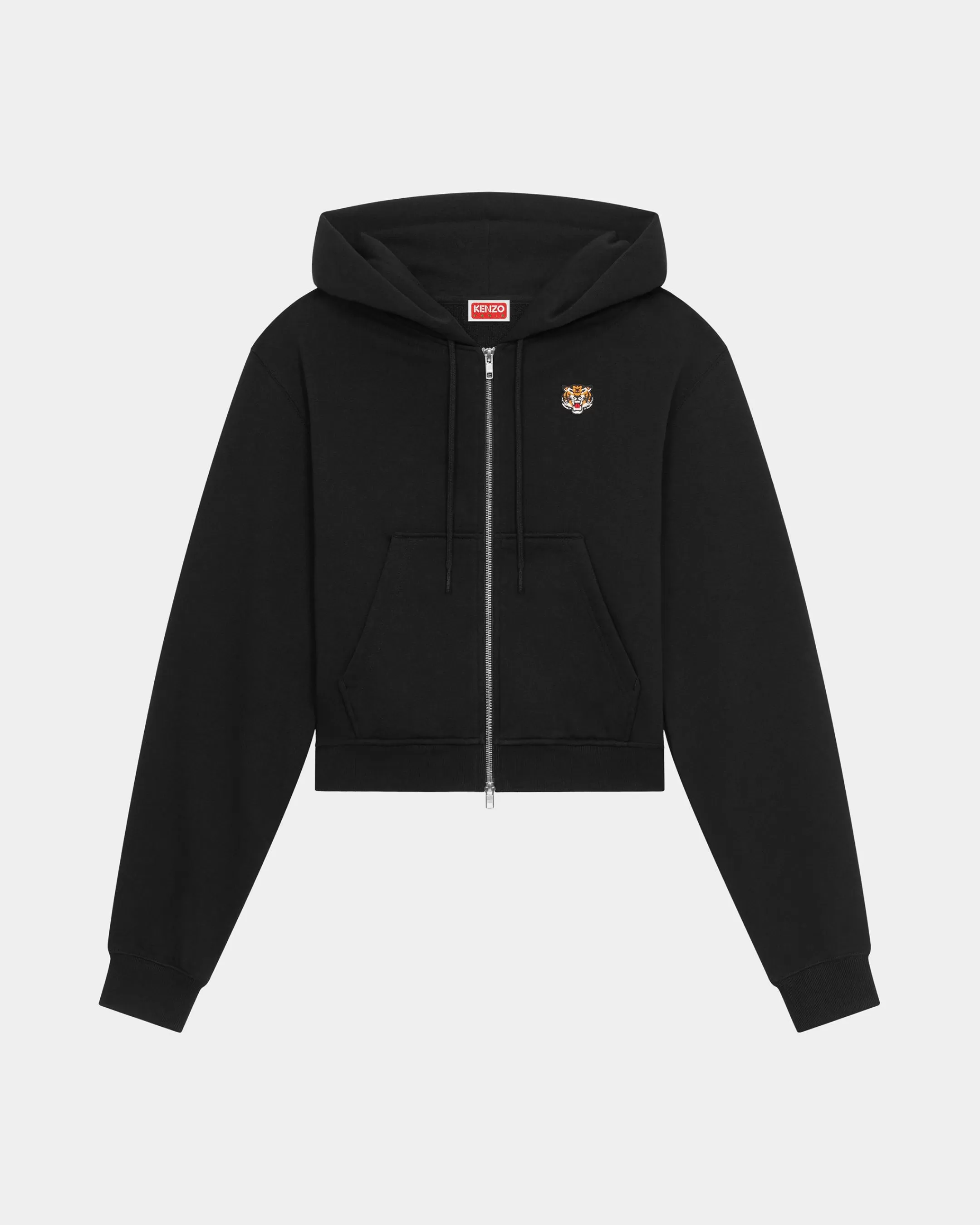 Hot Sudadera con cremallera bordada 'Lucky Tiger Crest' Mujer Sudaderas y Hoodies | Novedades