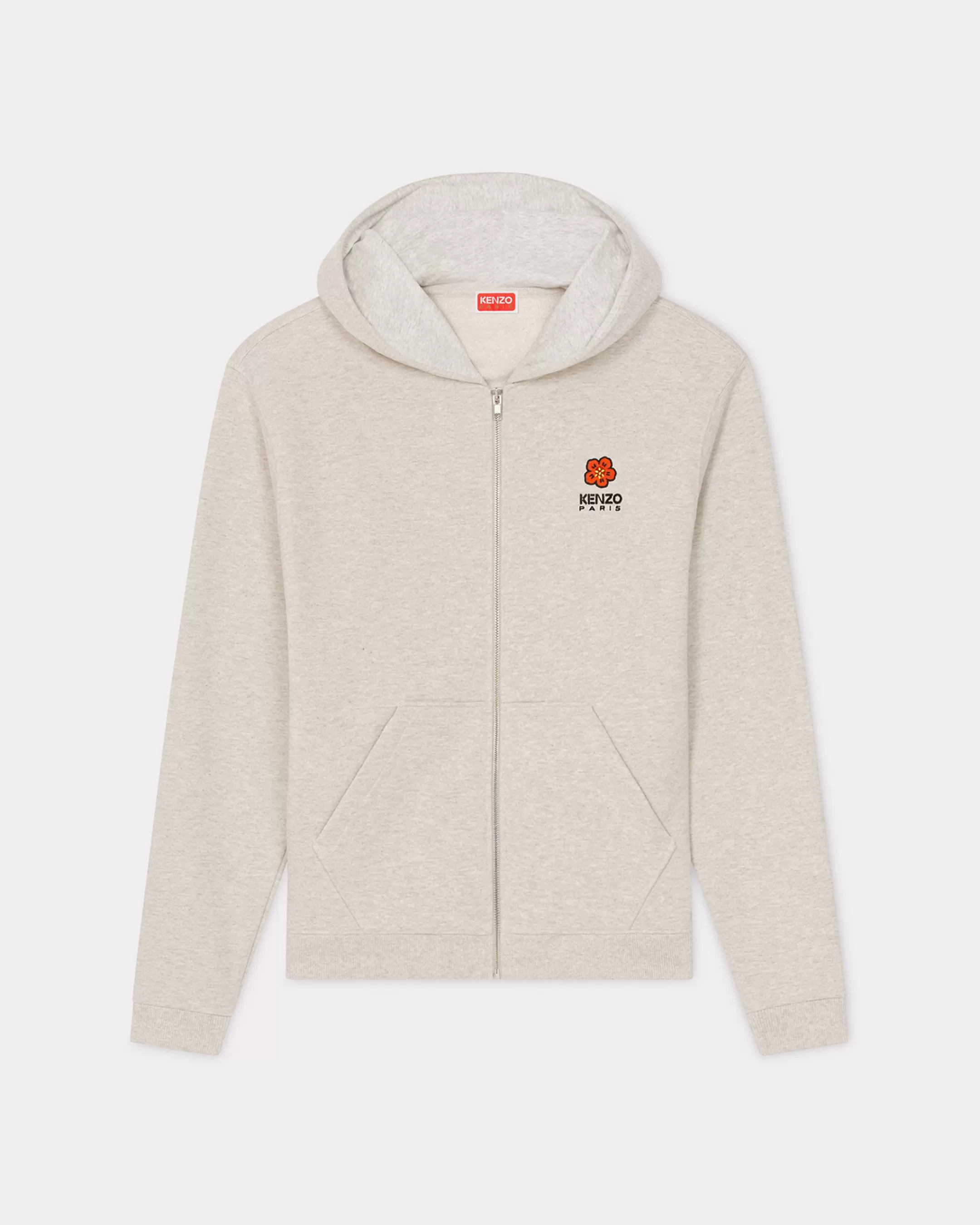 Store Sudadera con cremallera, capucha y escudo 'Boke Flower Crest' Hombre Sudaderas y Hoodies | Boke Flower