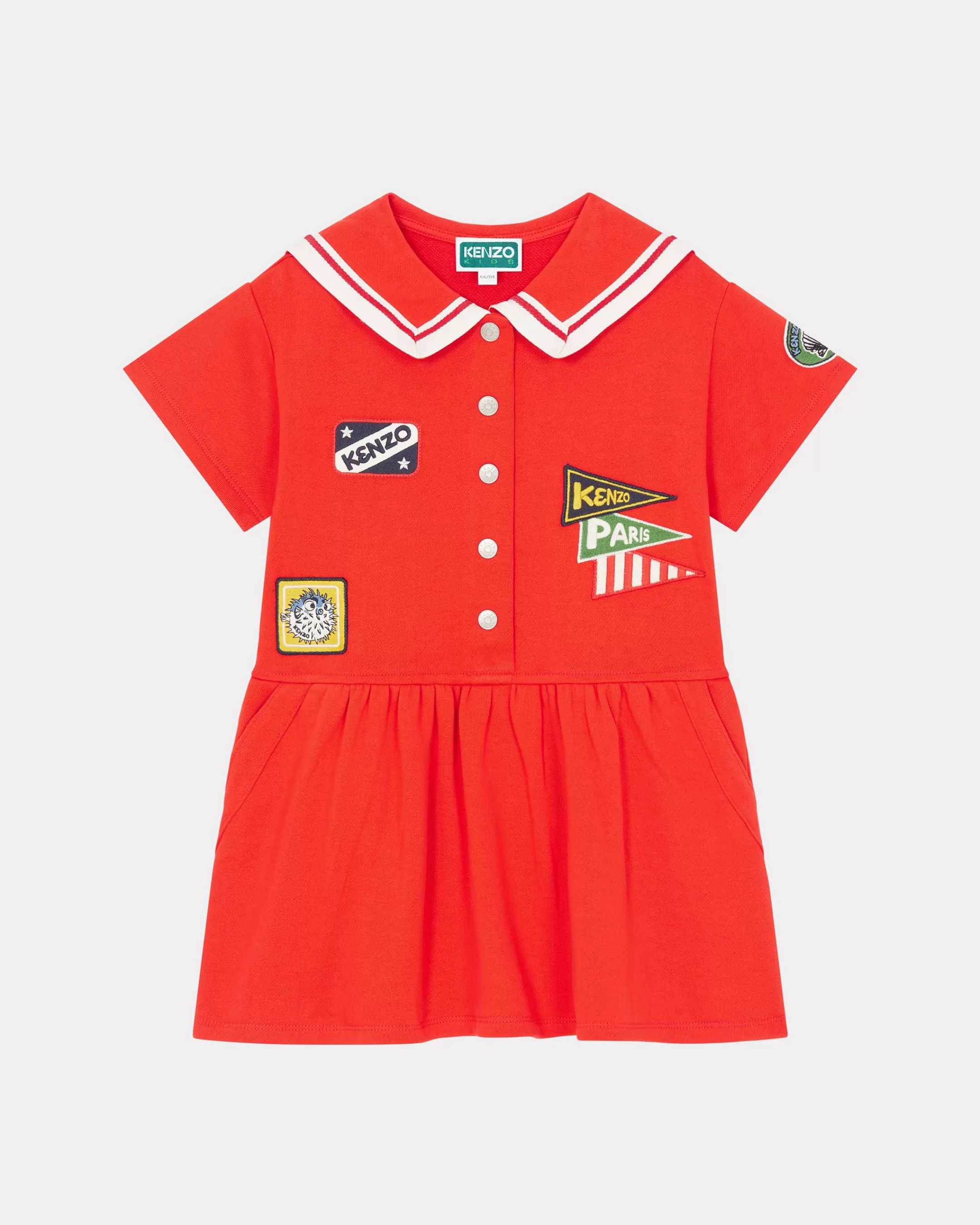 Clearance Vestido bordado de manga corta 'Sailor' Niñas (3-12 años)