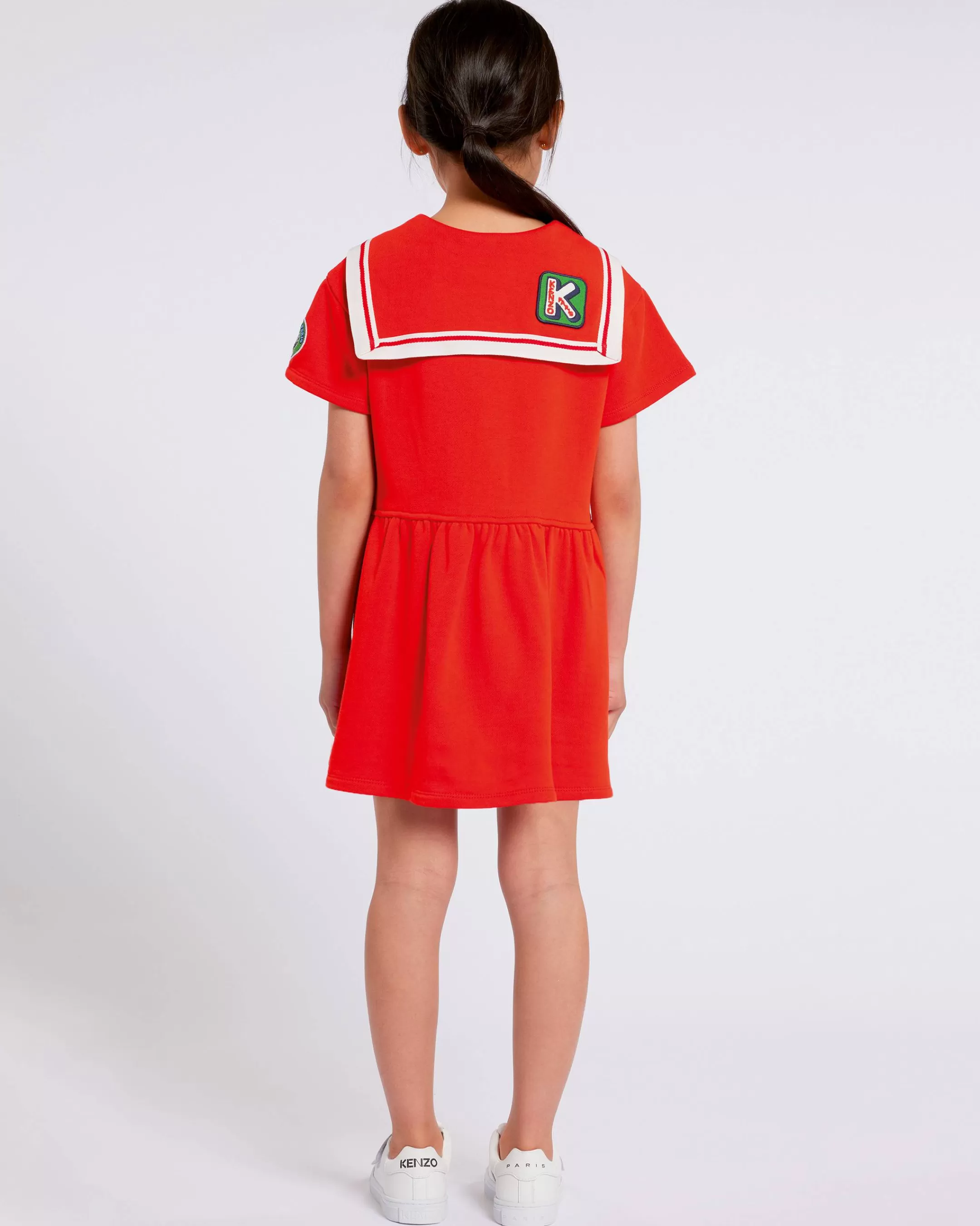 Clearance Vestido bordado de manga corta 'Sailor' Niñas (3-12 años)