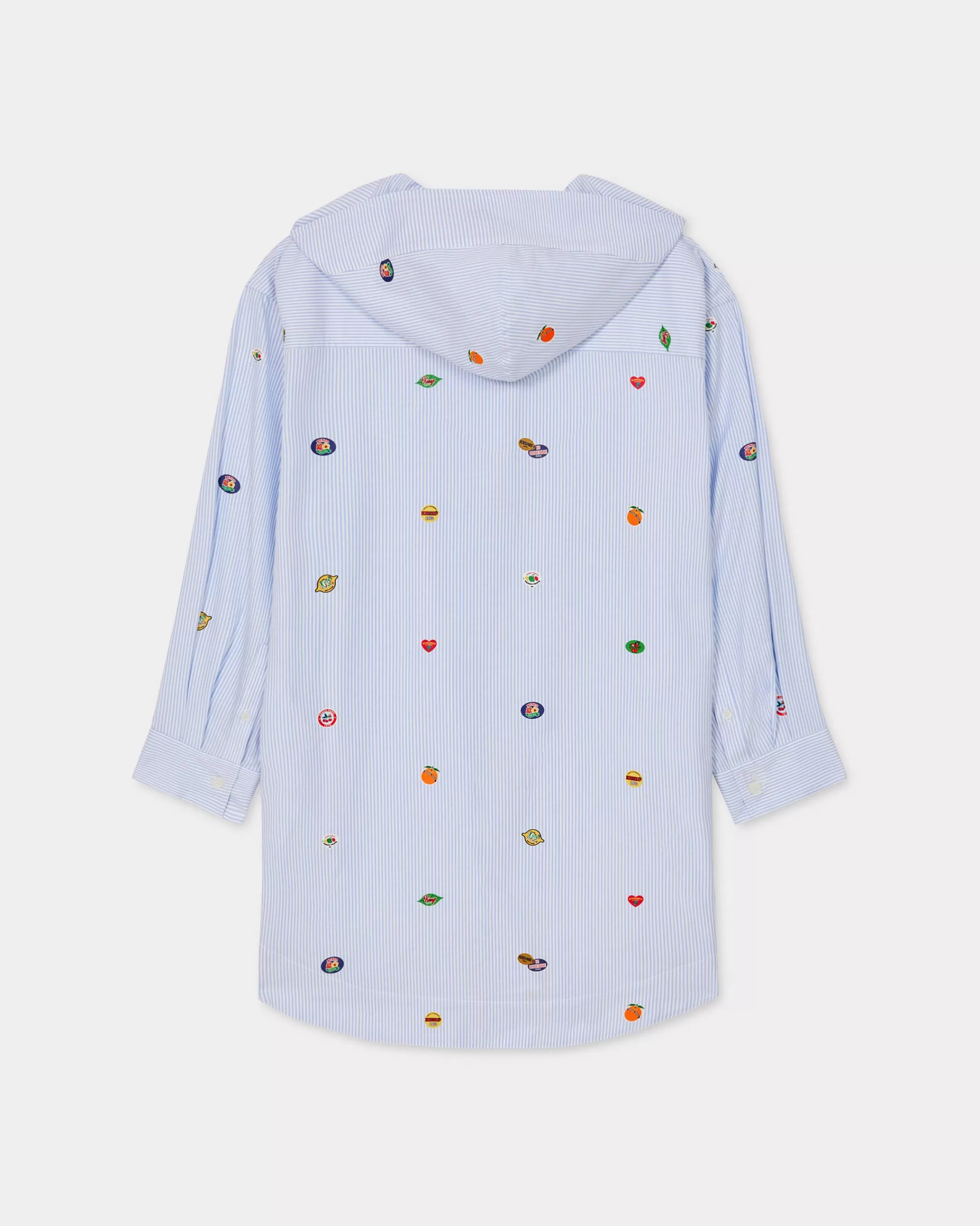 Best Sale Vestido camisero ' Fruit stickers' Mujer Vestidos y Faldas | Novedades