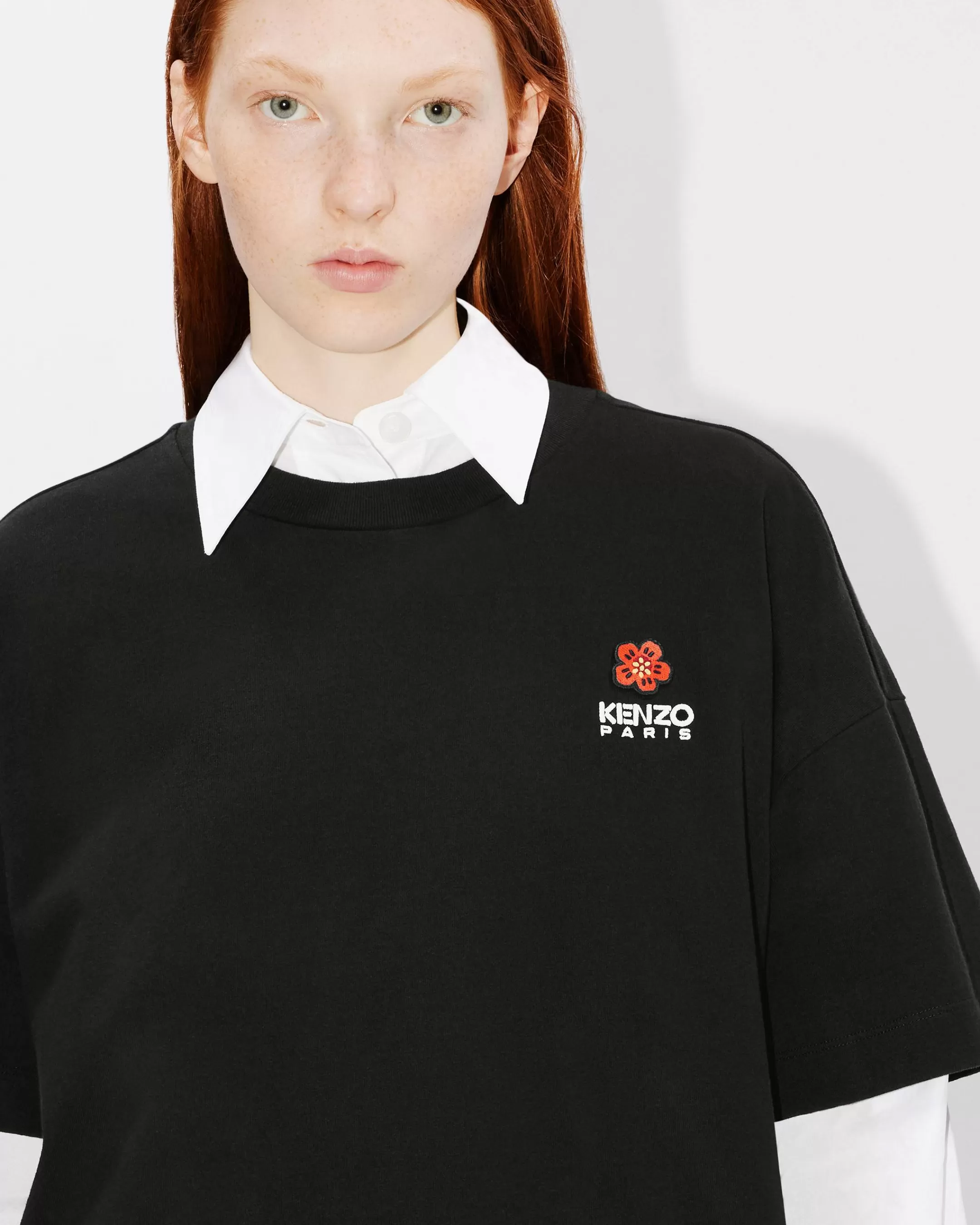 Outlet Vestido camiseta oversize logo 'Boke Flower' bordado Mujer Vestidos y Faldas | Boke Flower